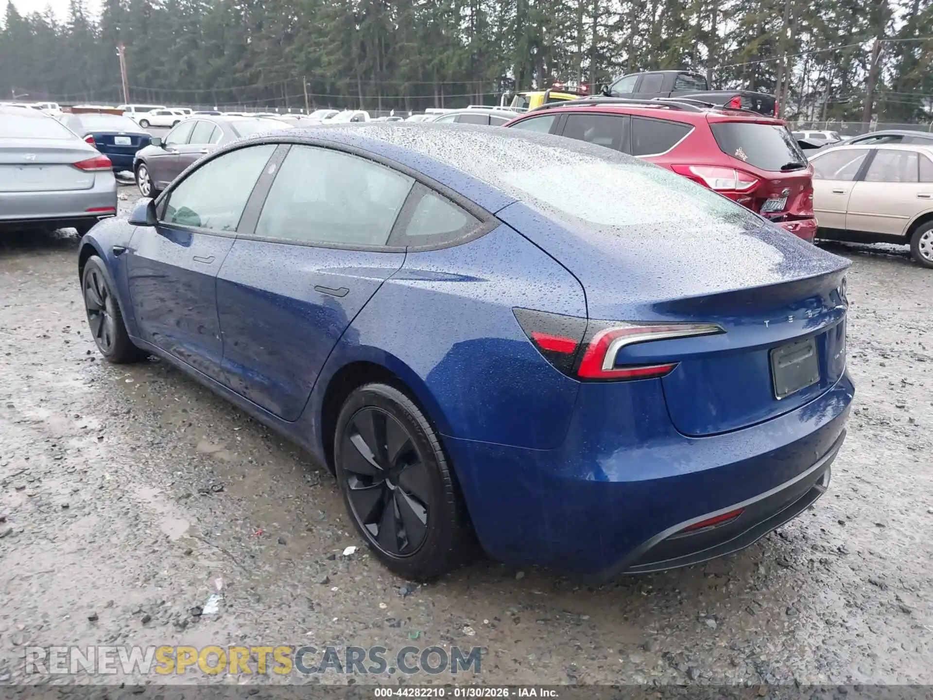 3 Photograph of a damaged car 5YJ3E1EB9SF939327 TESLA MODEL 3 2025
