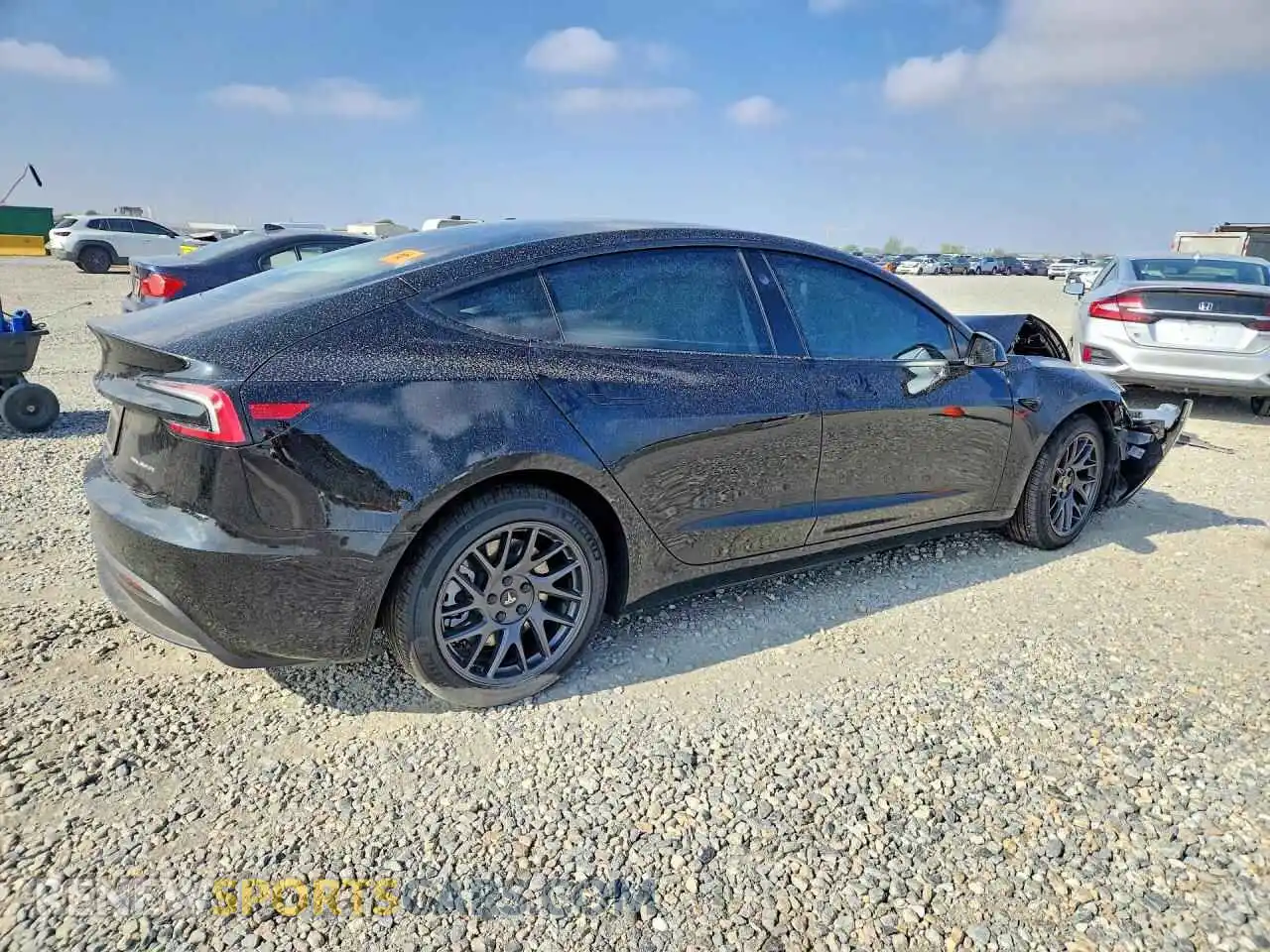 3 Photograph of a damaged car 5YJ3E1EBXSF899890 TESLA MODEL 3 2025
