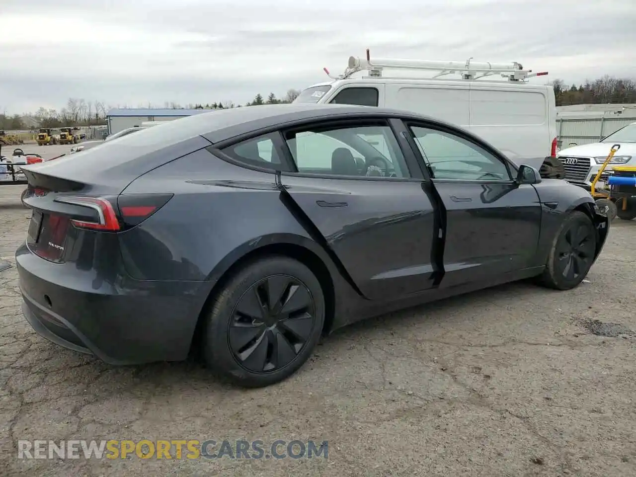 3 Photograph of a damaged car 5YJ3E1EBXSF914310 TESLA MODEL 3 2025