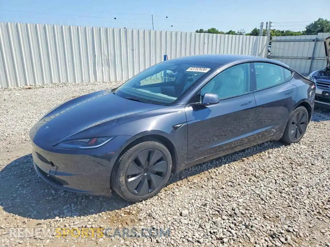 1 Photograph of a damaged car 5YJ3E1EBXSF995454 TESLA MODEL 3 2025