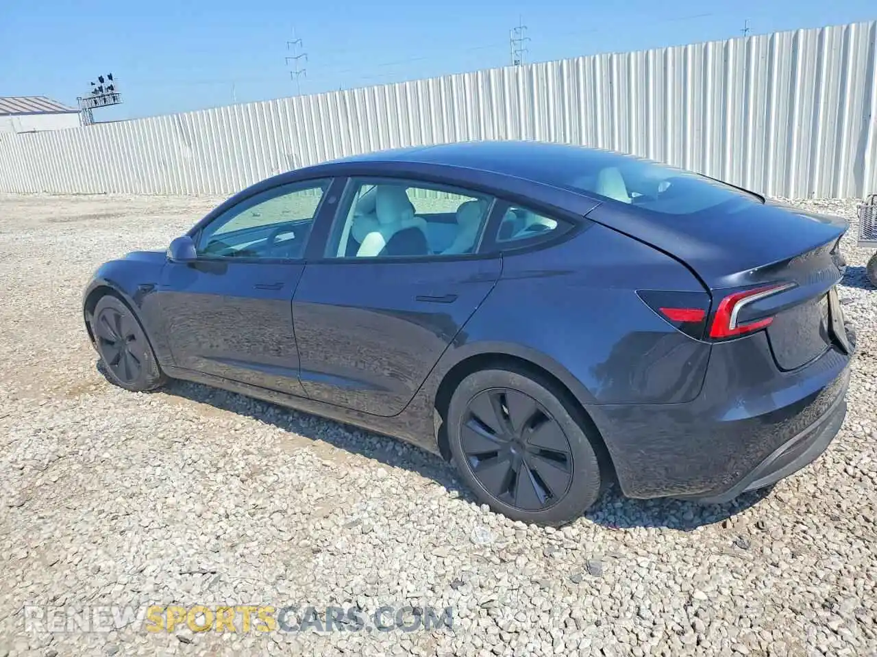 2 Photograph of a damaged car 5YJ3E1EBXSF995454 TESLA MODEL 3 2025