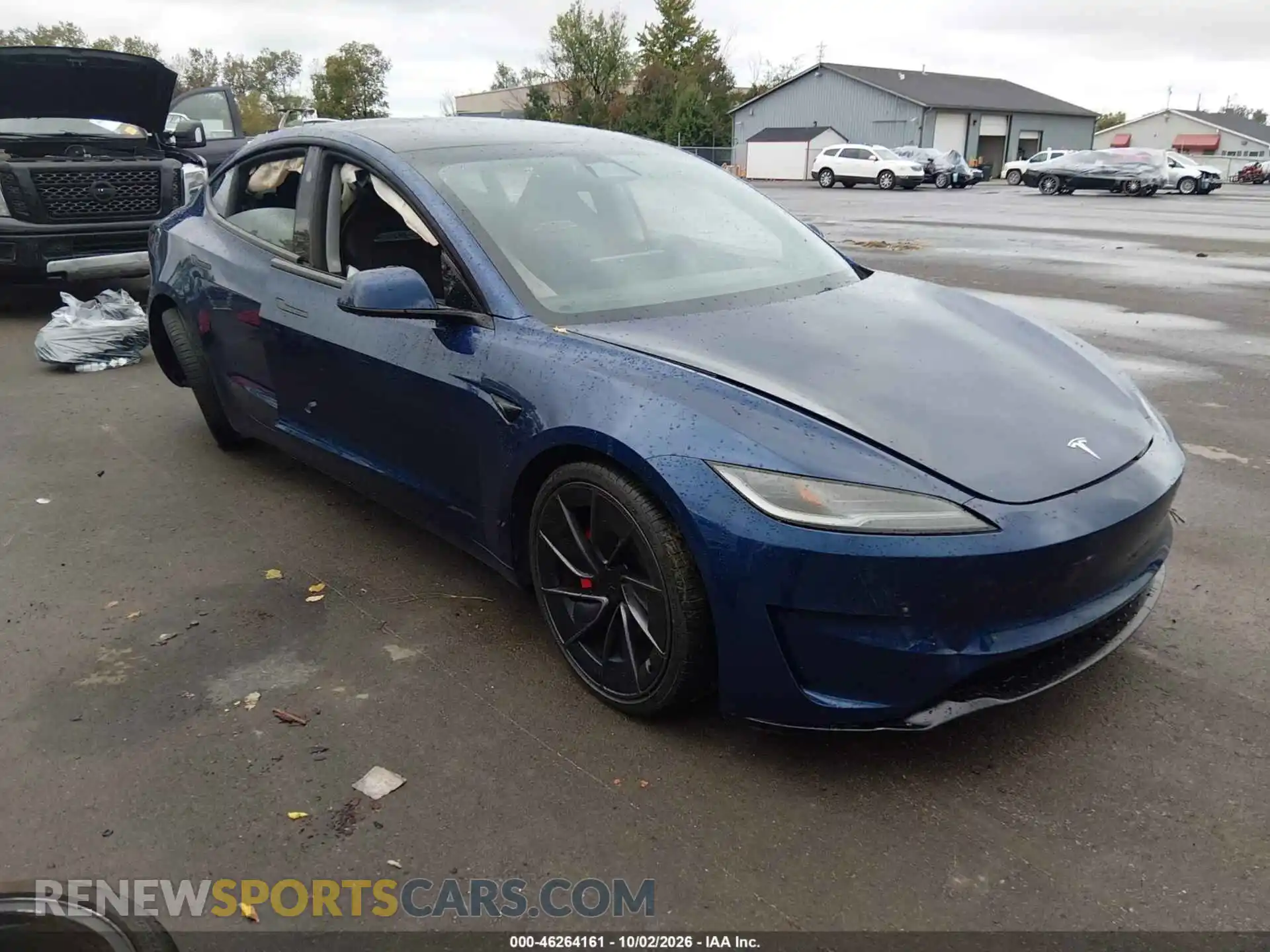 1 Photograph of a damaged car 5YJ3E1ET1SF030376 TESLA MODEL 3 2025