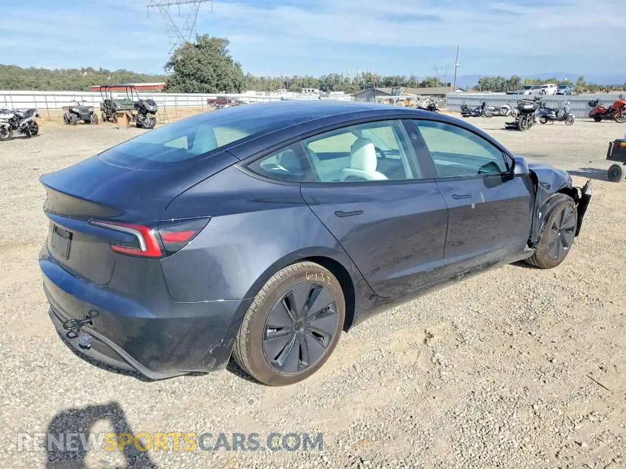 3 Photograph of a damaged car 5YJ3E1EA2TF165818 TESLA MODEL 3 2026
