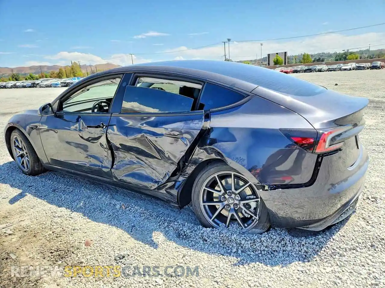 2 Photograph of a damaged car 5YJ3E1EA2TF199399 TESLA MODEL 3 2026