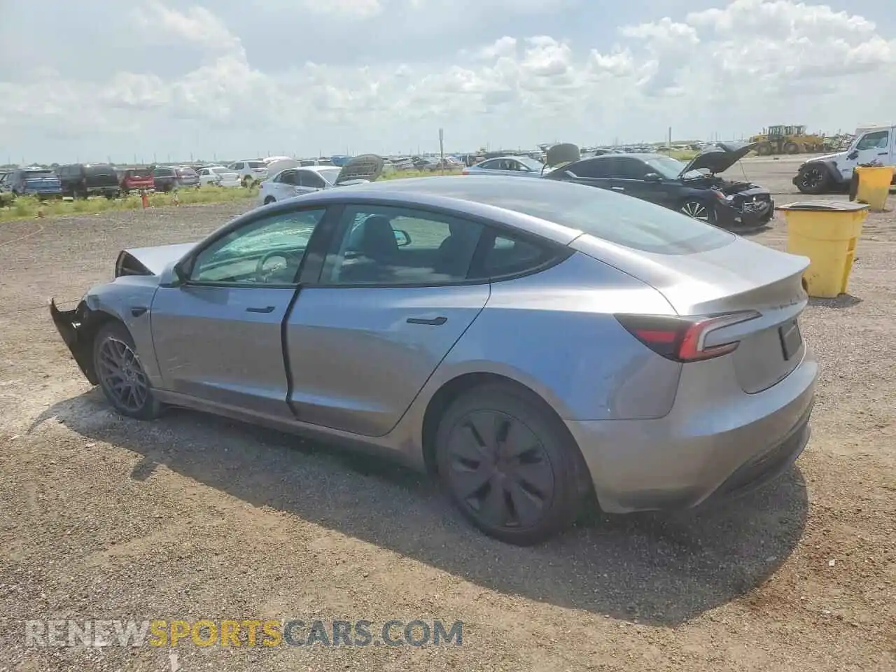 2 Photograph of a damaged car 5YJ3E1EA2TF205606 TESLA MODEL 3 2026