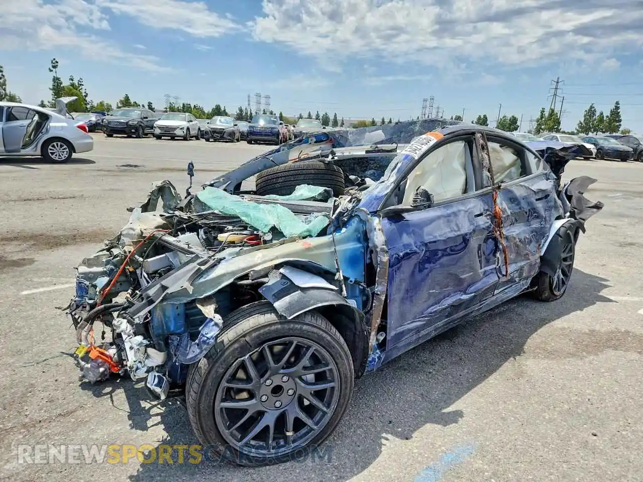 1 Фотография поврежденного автомобиля 5YJ3E1EA3TF148607 TESLA MODEL 3 2026