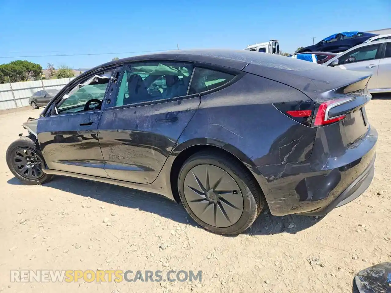 2 Photograph of a damaged car 5YJ3E1EA5TF200626 TESLA MODEL 3 2026