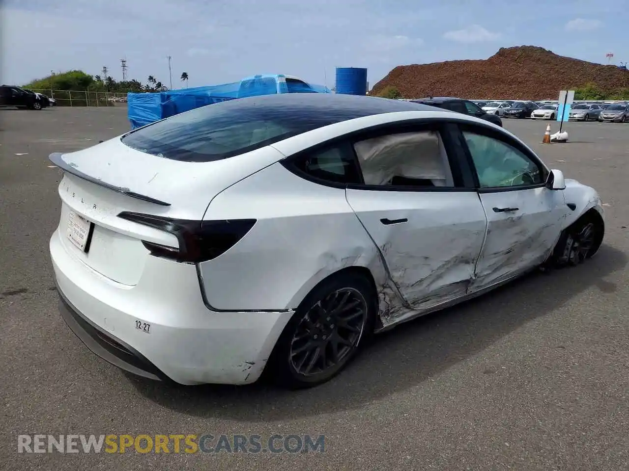 3 Photograph of a damaged car 5YJ3E1EA9TF134792 TESLA MODEL 3 2026