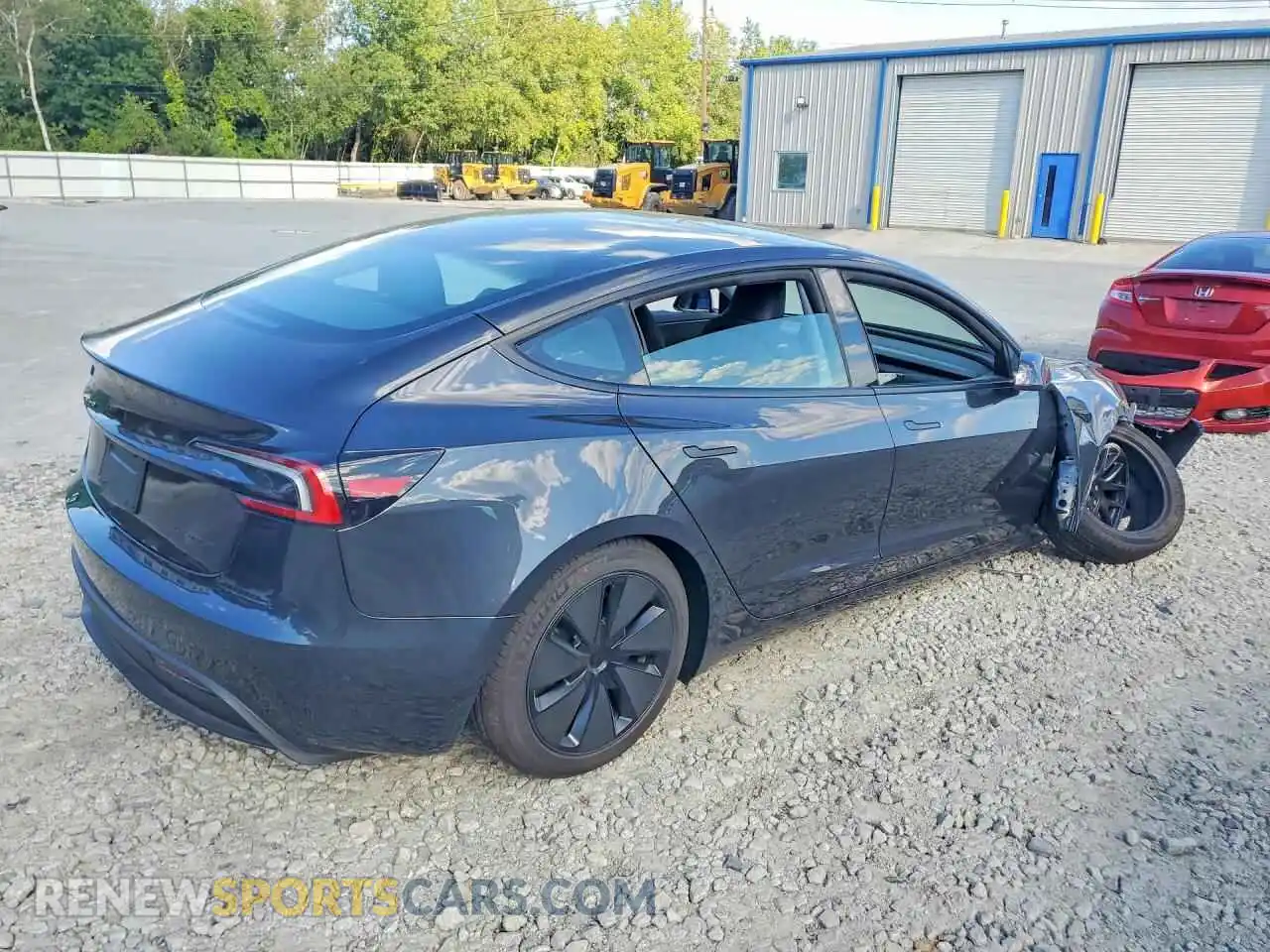 3 fotografías del automóvil dañado 5YJ3E1EB0TF214801 TESLA MODEL 3 2026