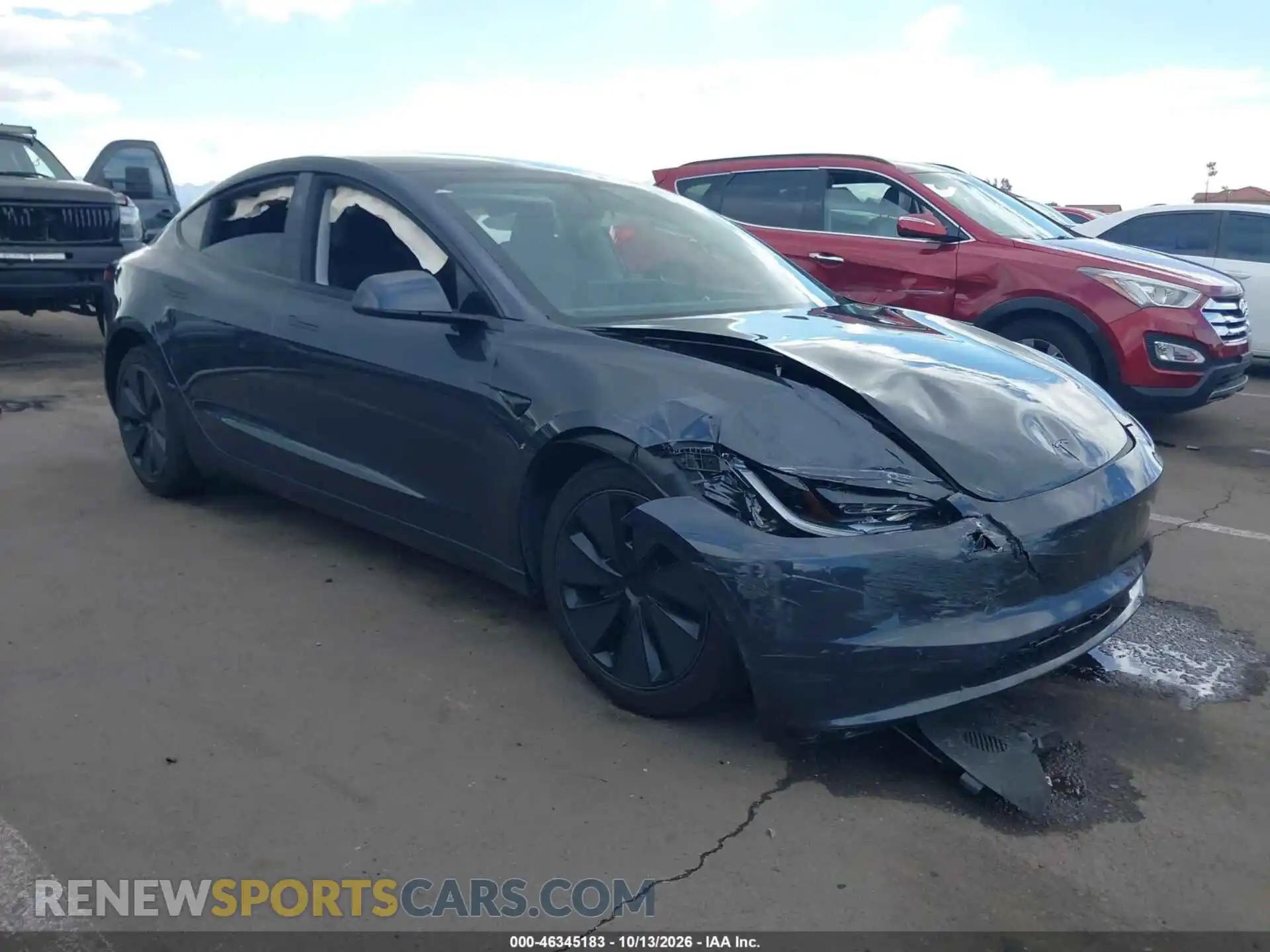 1 Photograph of a damaged car 5YJ3E1EB3TF124140 TESLA MODEL 3 2026