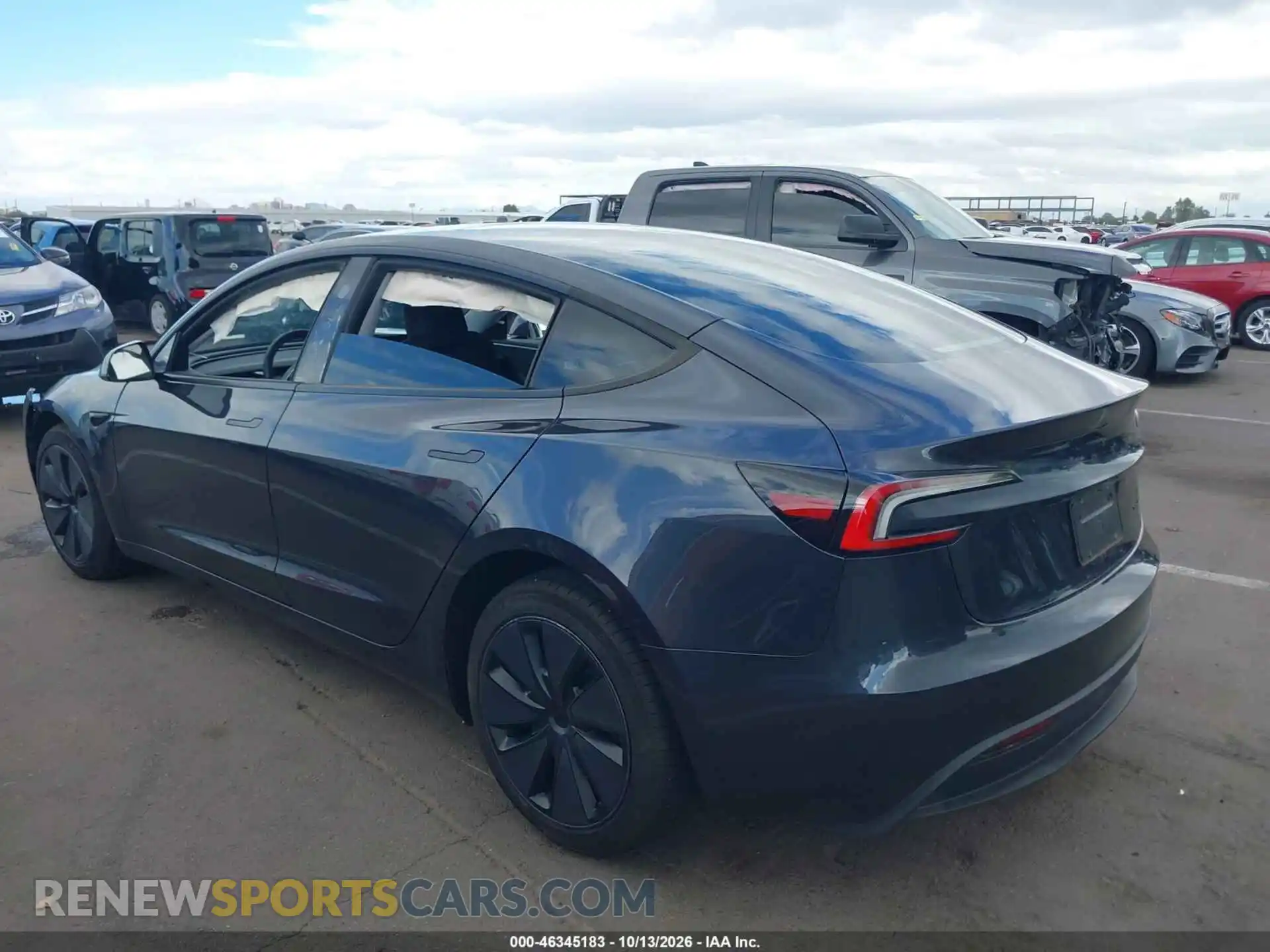 3 Photograph of a damaged car 5YJ3E1EB3TF124140 TESLA MODEL 3 2026