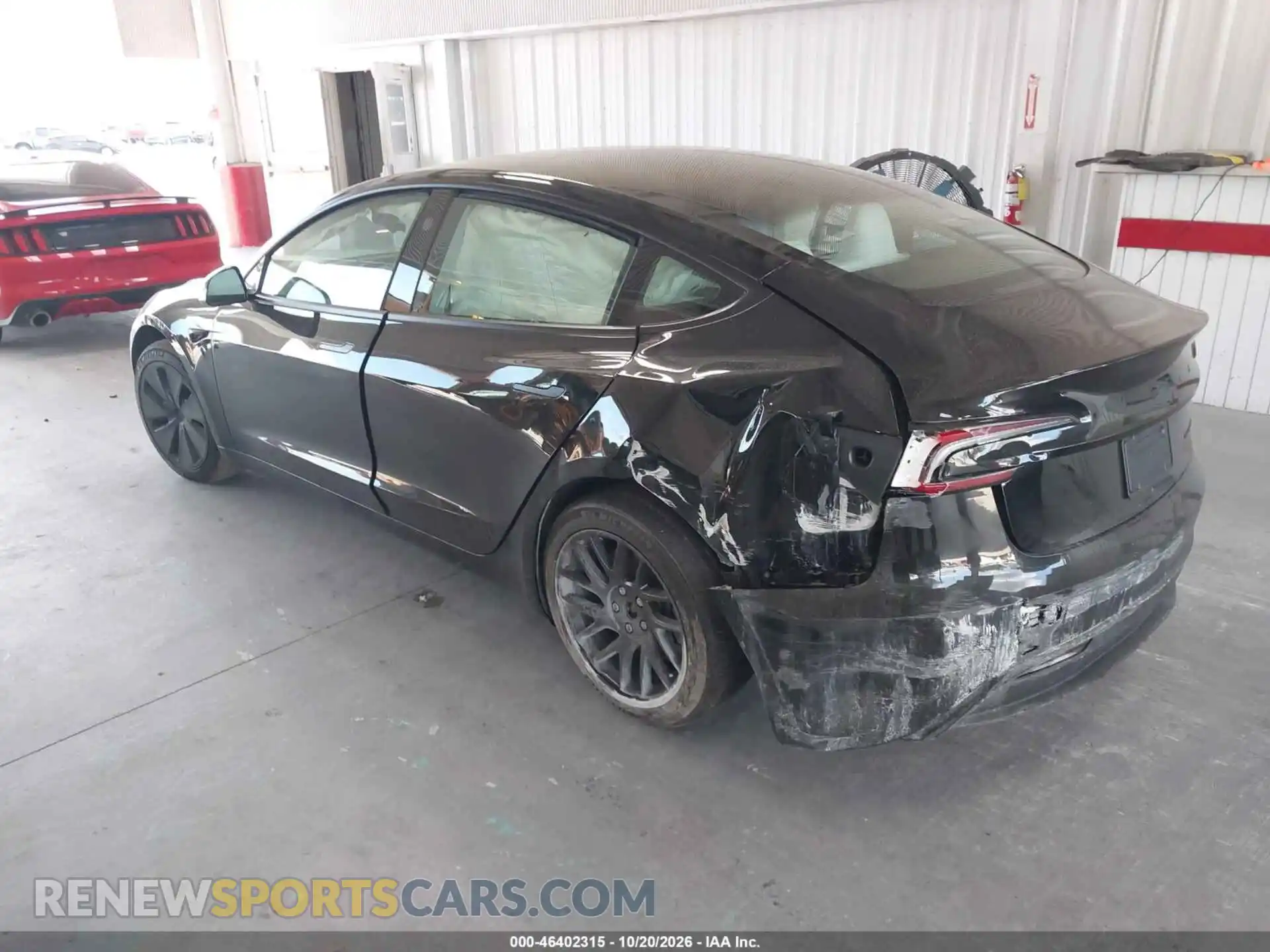 3 Photograph of a damaged car 5YJ3E1EB3TF182815 TESLA MODEL 3 2026