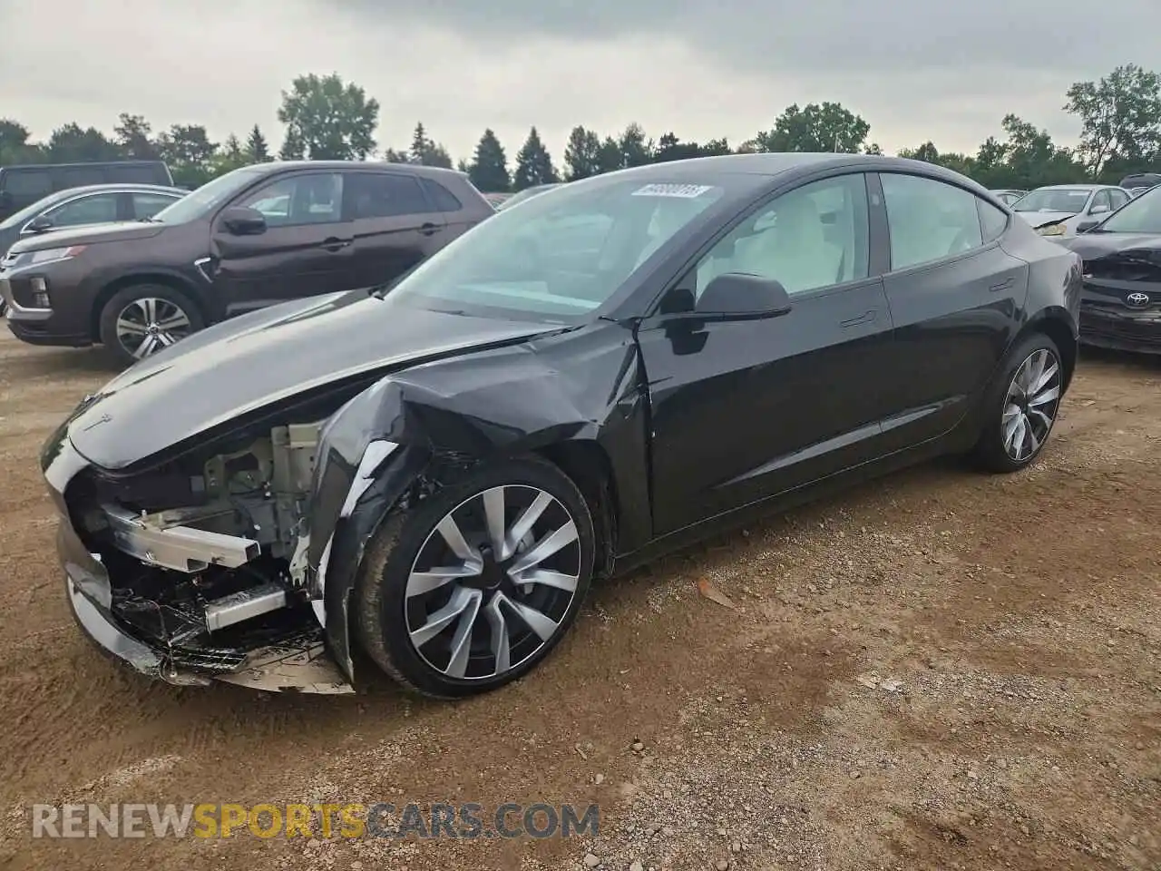 1 fotografías del automóvil dañado 5YJ3E1EB3TF215859 TESLA MODEL 3 2026