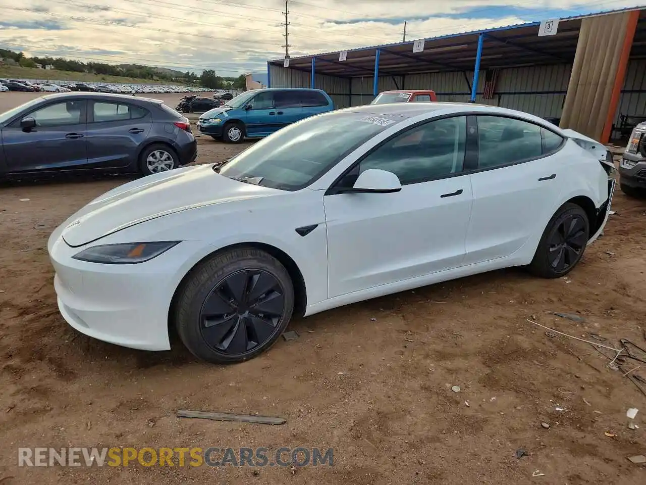 1 fotografías del automóvil dañado 5YJ3E1EB3TF219619 TESLA MODEL 3 2026