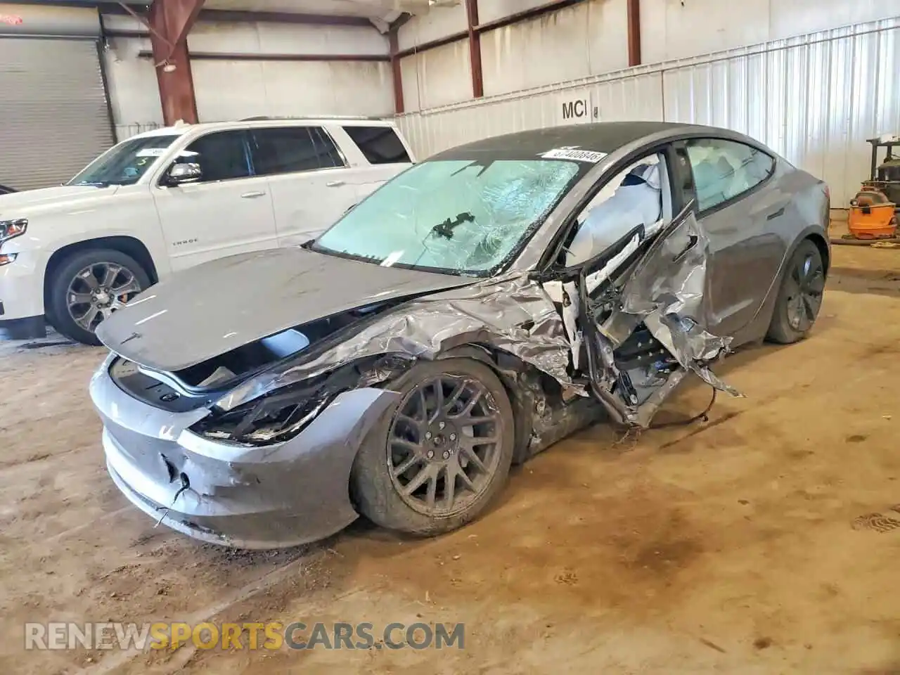 1 Photograph of a damaged car 5YJ3E1EB4TF129945 TESLA MODEL 3 2026