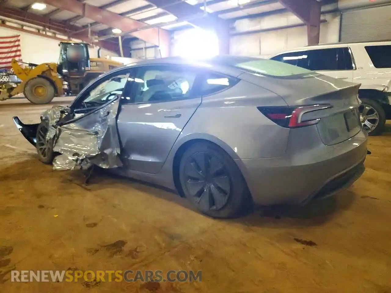 2 Photograph of a damaged car 5YJ3E1EB4TF129945 TESLA MODEL 3 2026