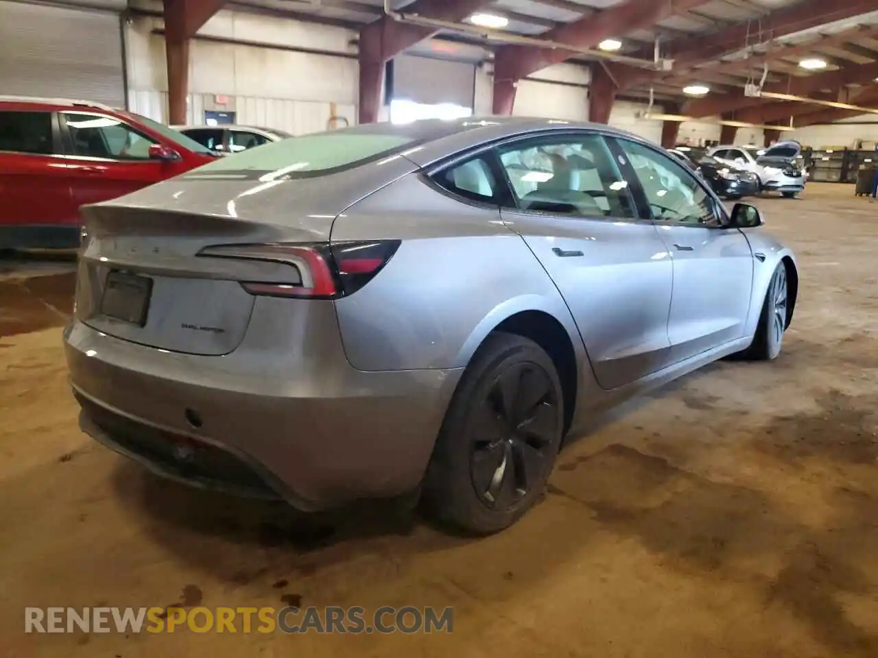 3 Photograph of a damaged car 5YJ3E1EB4TF129945 TESLA MODEL 3 2026