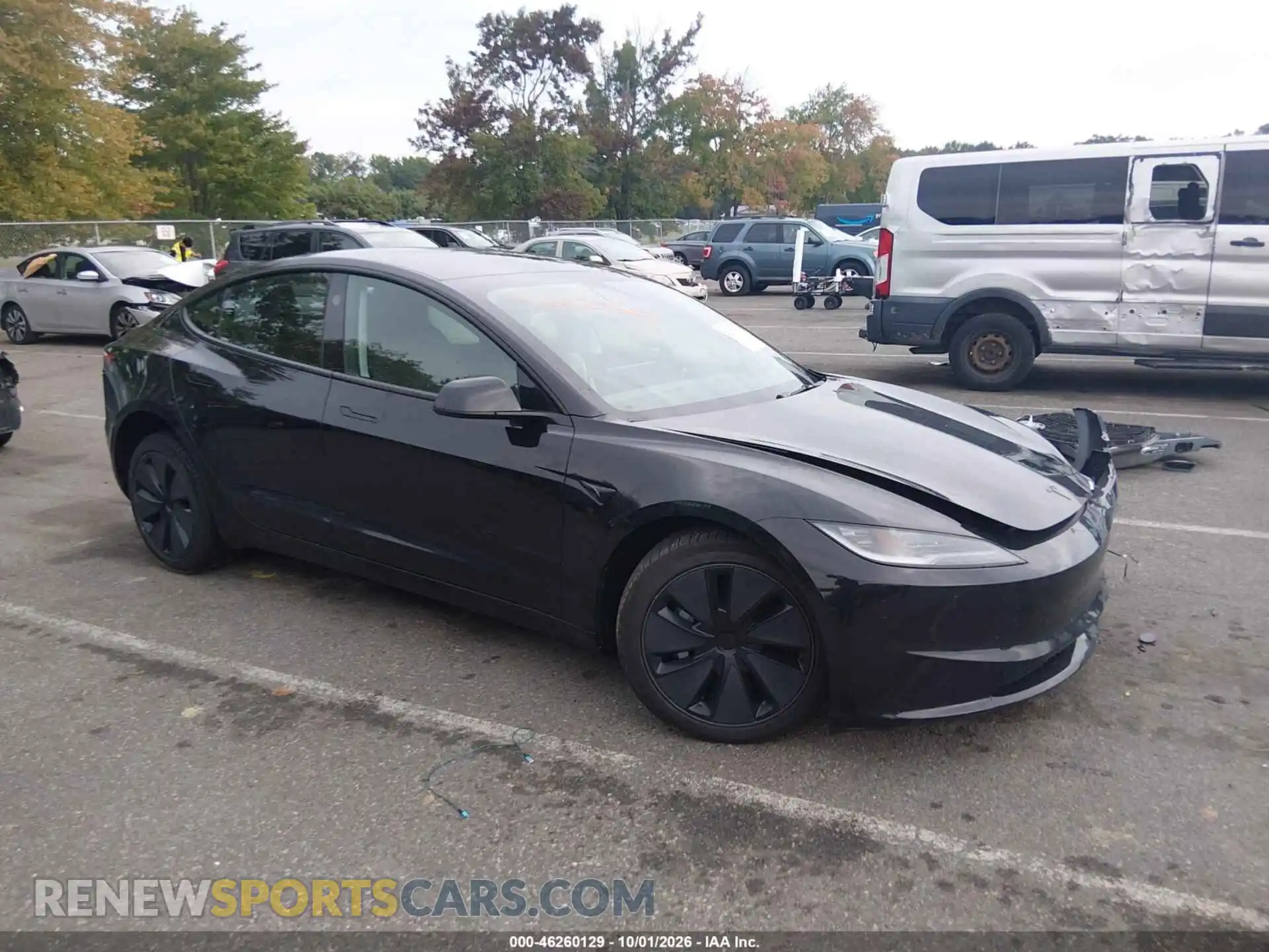 1 Photograph of a damaged car 5YJ3E1EB4TF184038 TESLA MODEL 3 2026