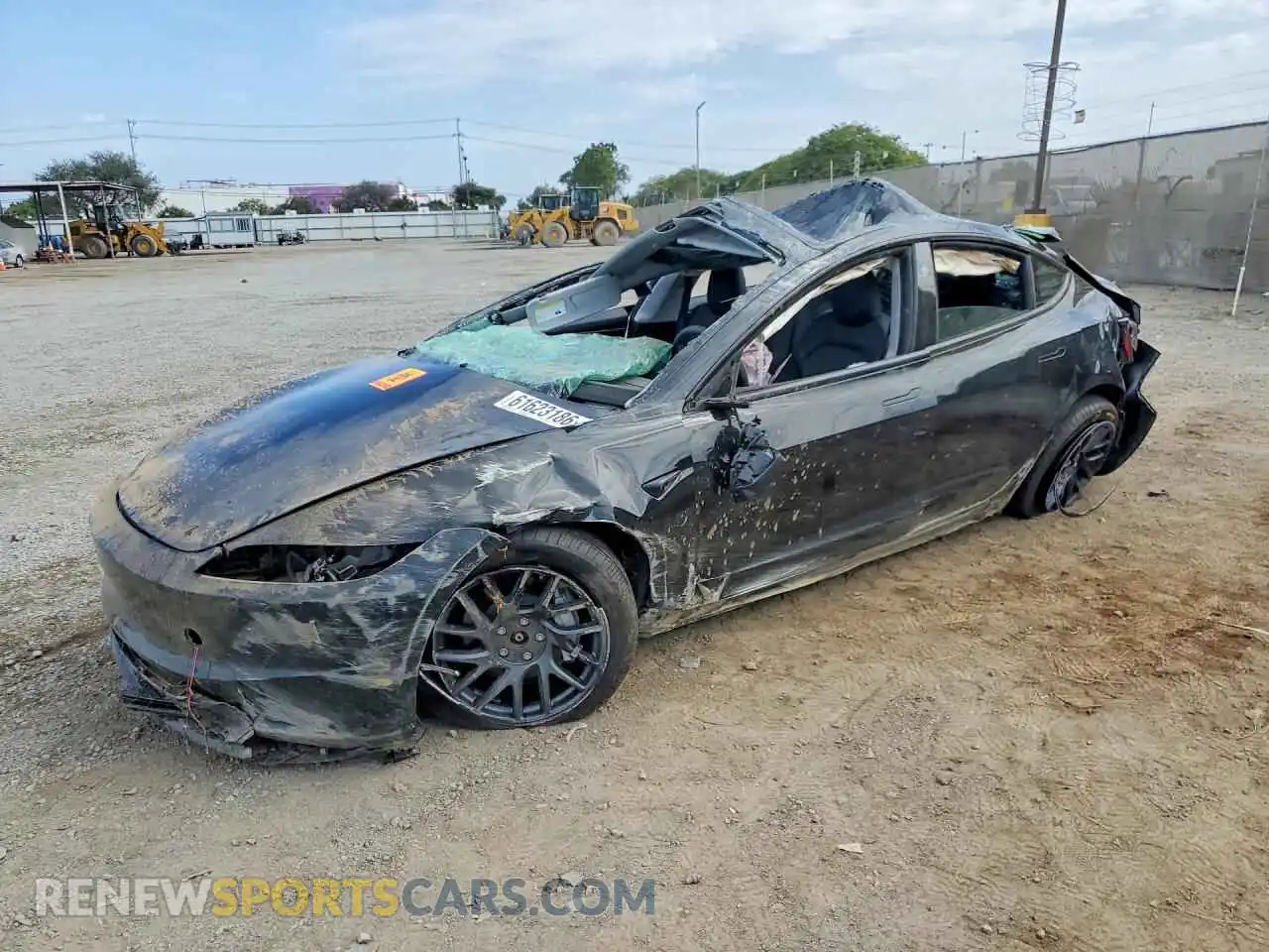 1 fotografías del automóvil dañado 5YJ3E1EB5TF160735 TESLA MODEL 3 2026