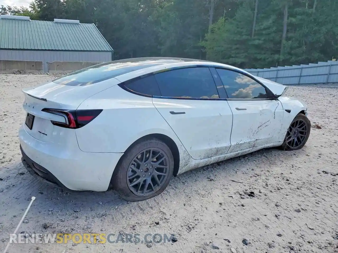 3 fotografías del automóvil dañado 5YJ3E1EB6TF154331 TESLA MODEL 3 2026