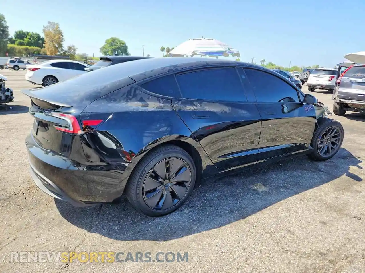 3 Photograph of a damaged car 5YJ3E1EB7TF177469 TESLA MODEL 3 2026