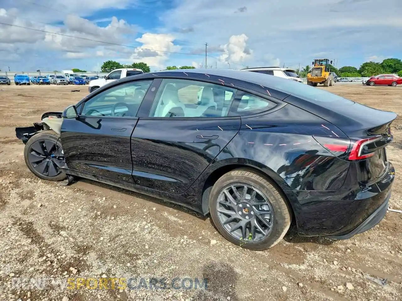 2 Photograph of a damaged car 5YJ3E1EB9TF182527 TESLA MODEL 3 2026