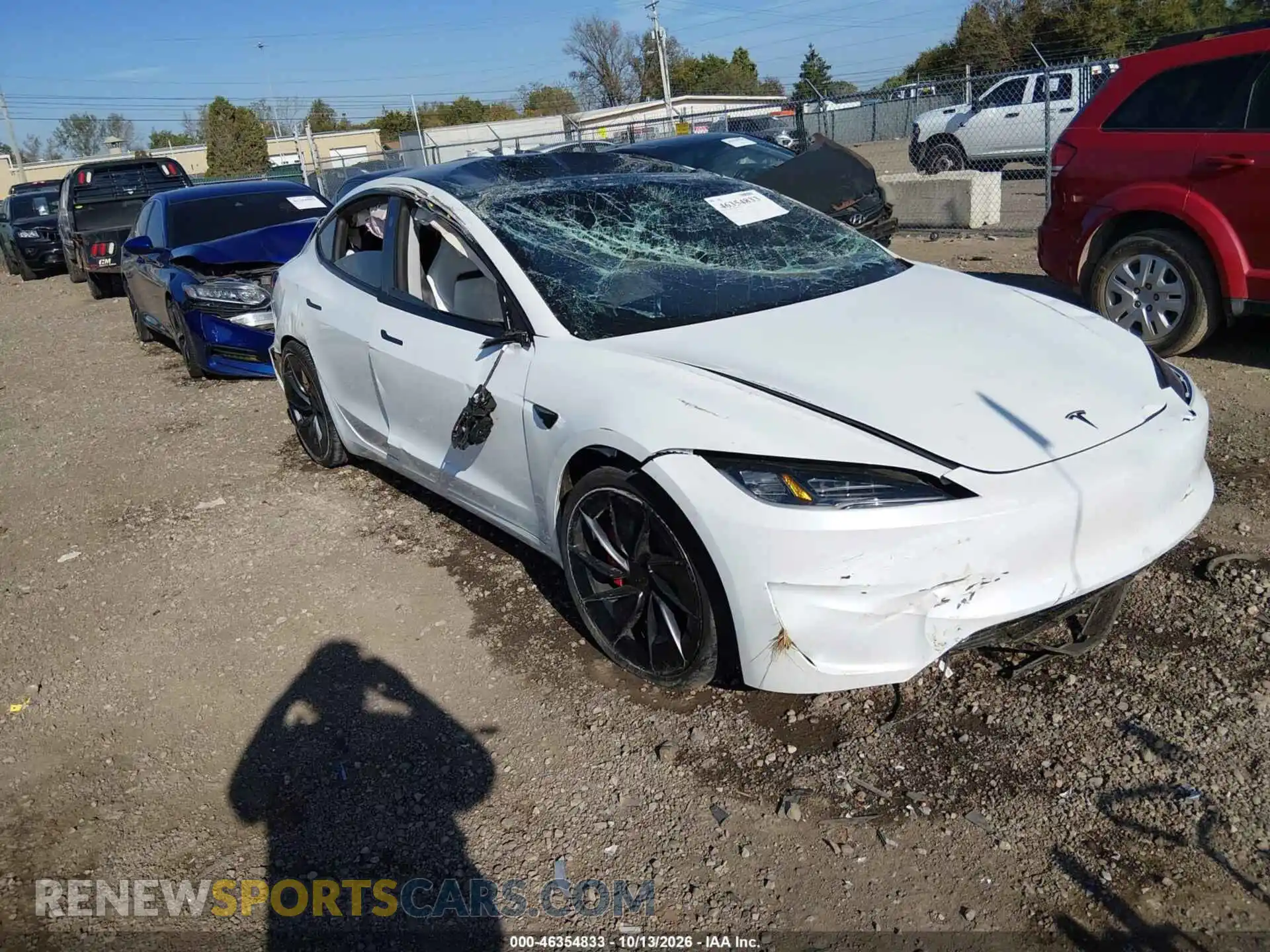 1 Photograph of a damaged car 5YJ3E1ET0TF154883 TESLA MODEL 3 2026