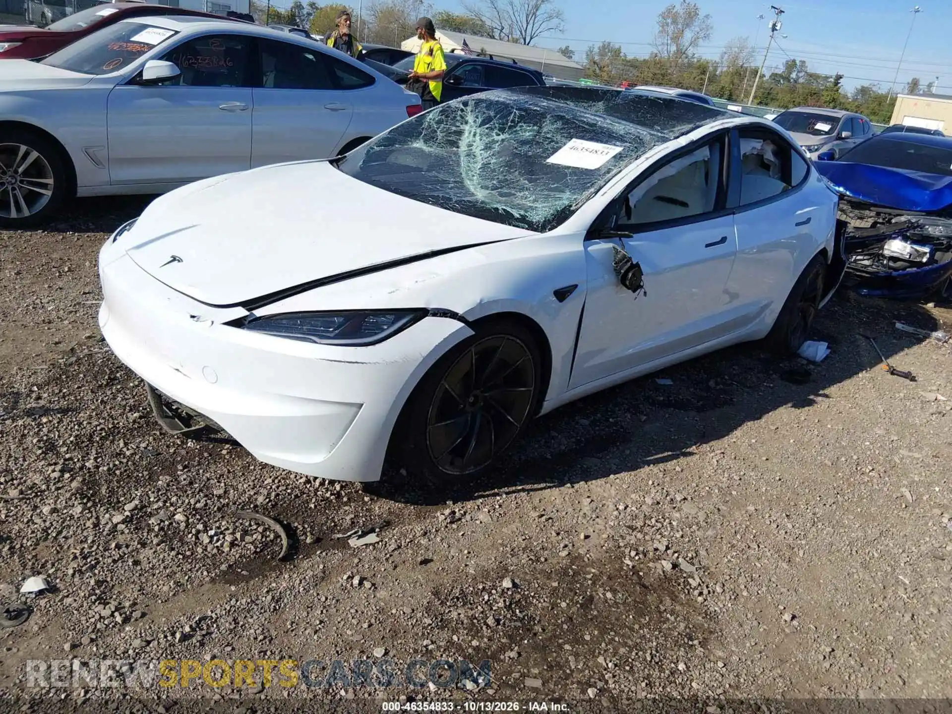 2 Photograph of a damaged car 5YJ3E1ET0TF154883 TESLA MODEL 3 2026