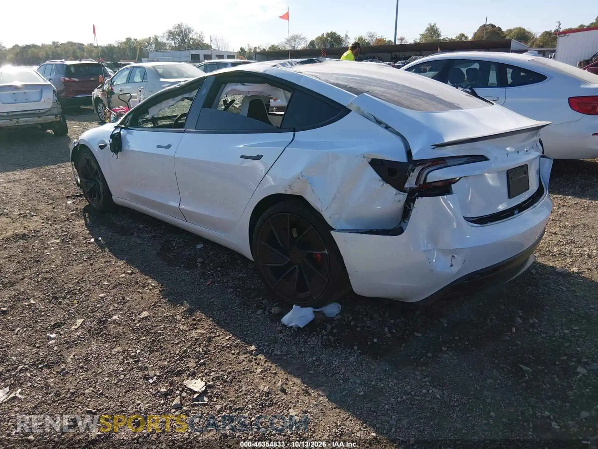 3 Photograph of a damaged car 5YJ3E1ET0TF154883 TESLA MODEL 3 2026