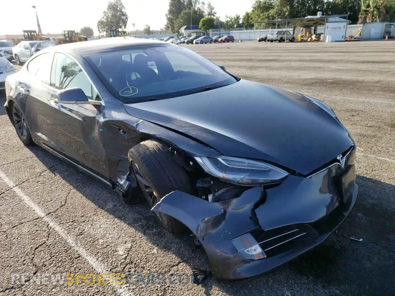 1 fotografías del automóvil dañado 5YJSA1E20KF308036 TESLA MODEL S 2019