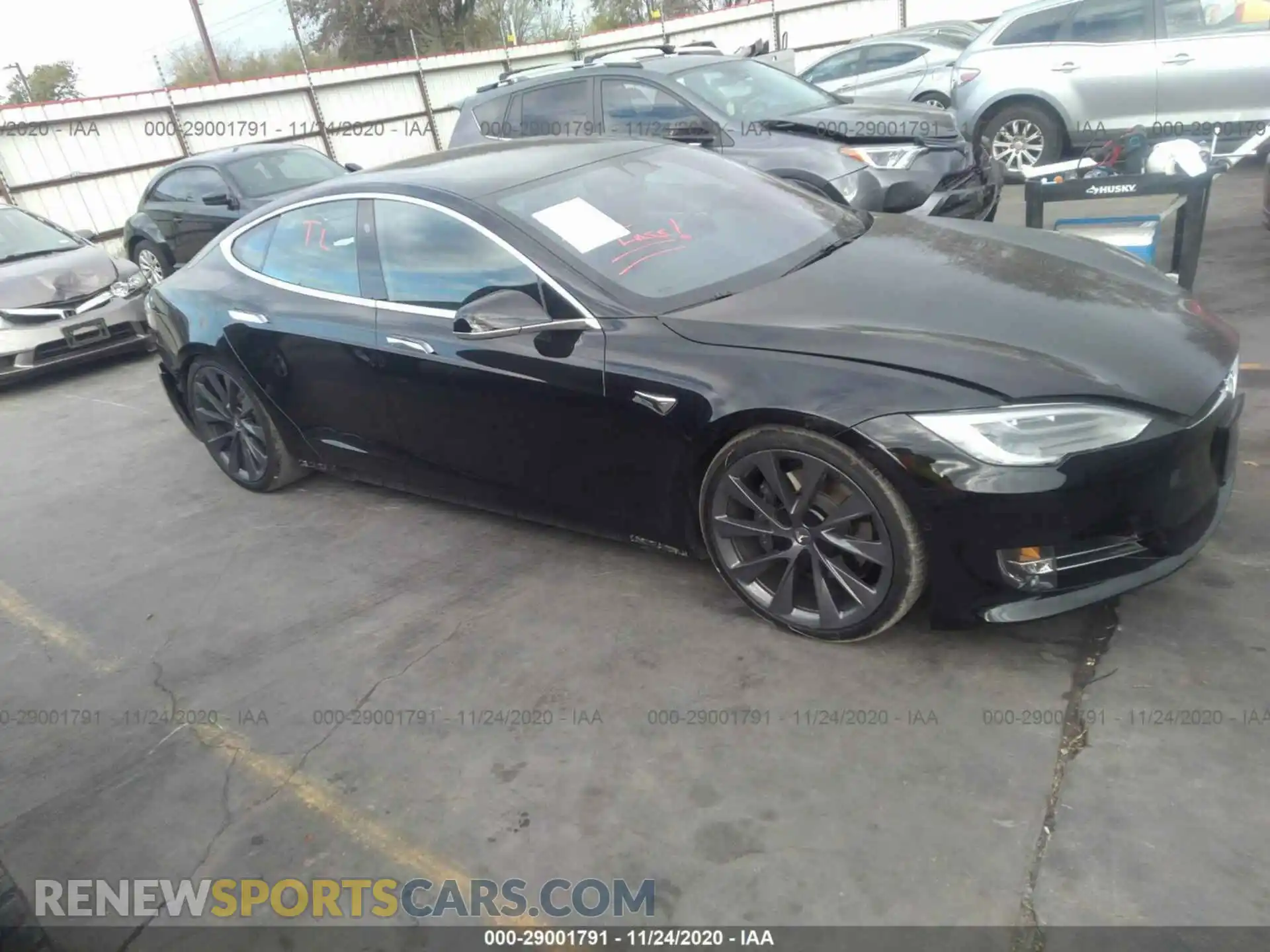 1 Photograph of a damaged car 5YJSA1E24KF347907 TESLA MODEL S 2019
