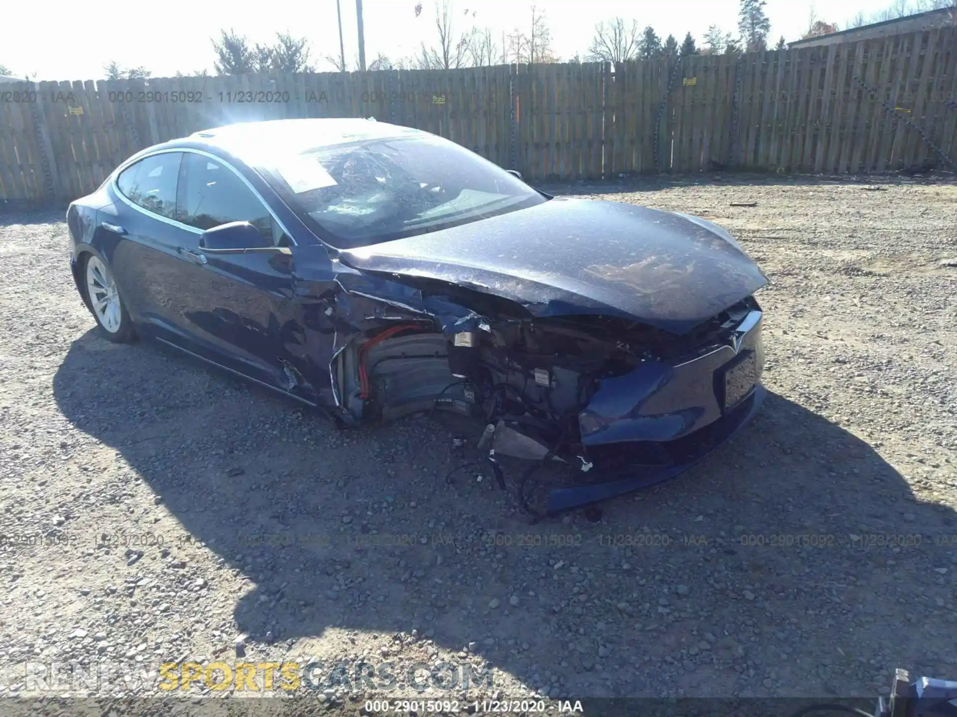 1 Photograph of a damaged car 5YJSA1E27KF305229 TESLA MODEL S 2019