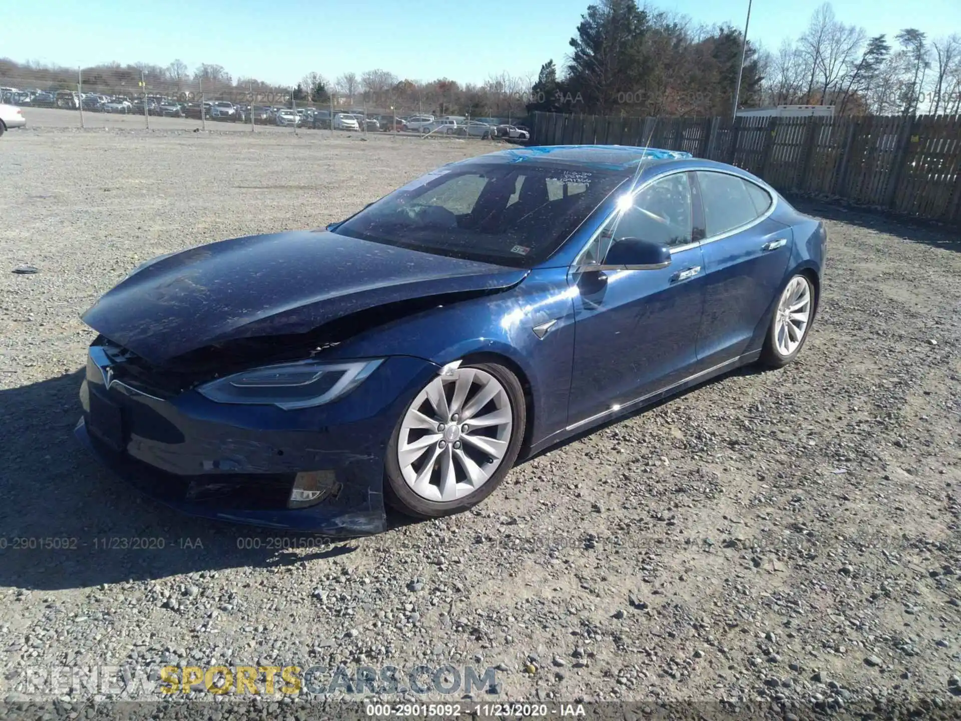 2 Photograph of a damaged car 5YJSA1E27KF305229 TESLA MODEL S 2019