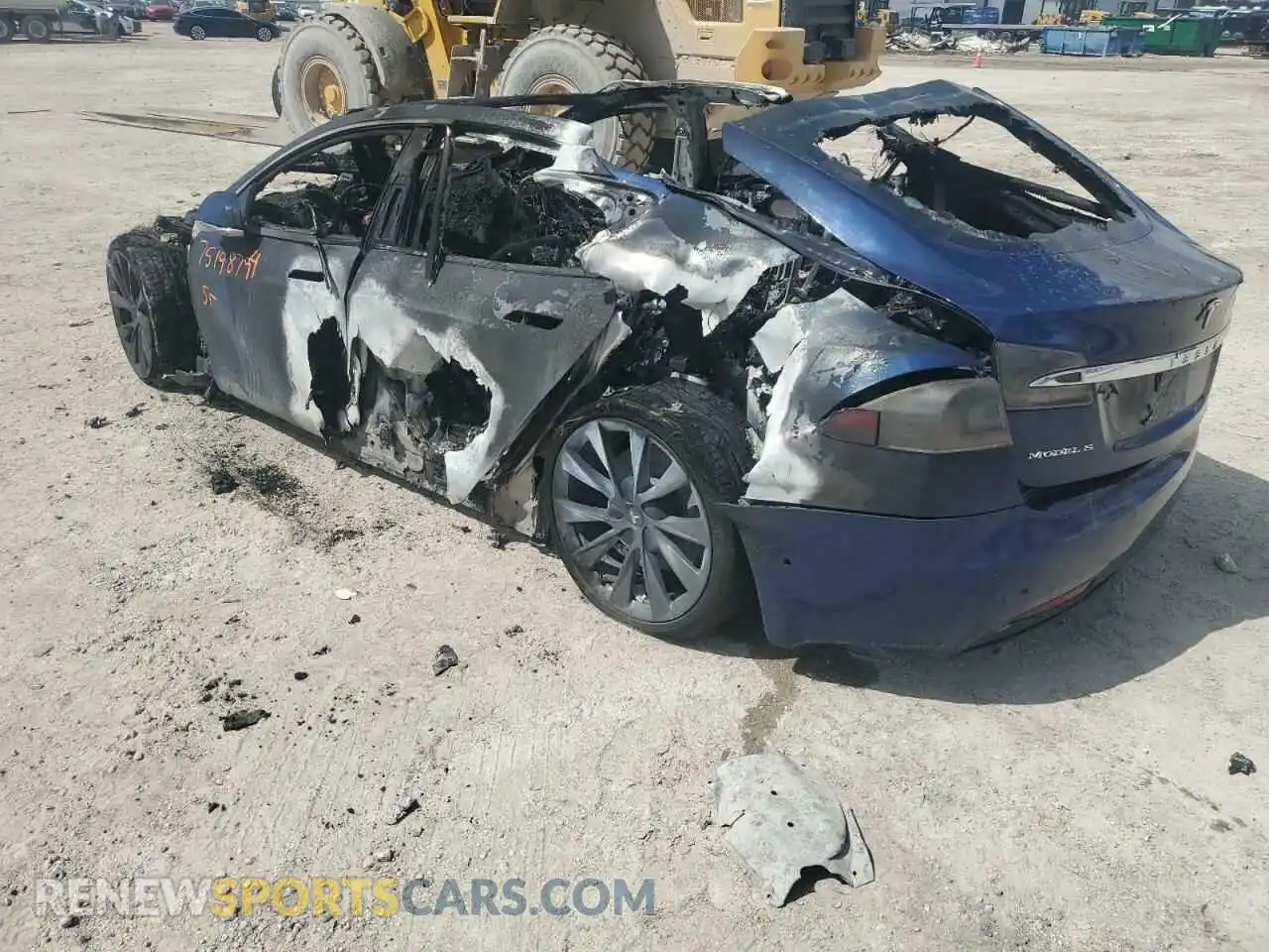 2 Photograph of a damaged car 5YJSA1E27KF306073 TESLA MODEL S 2019