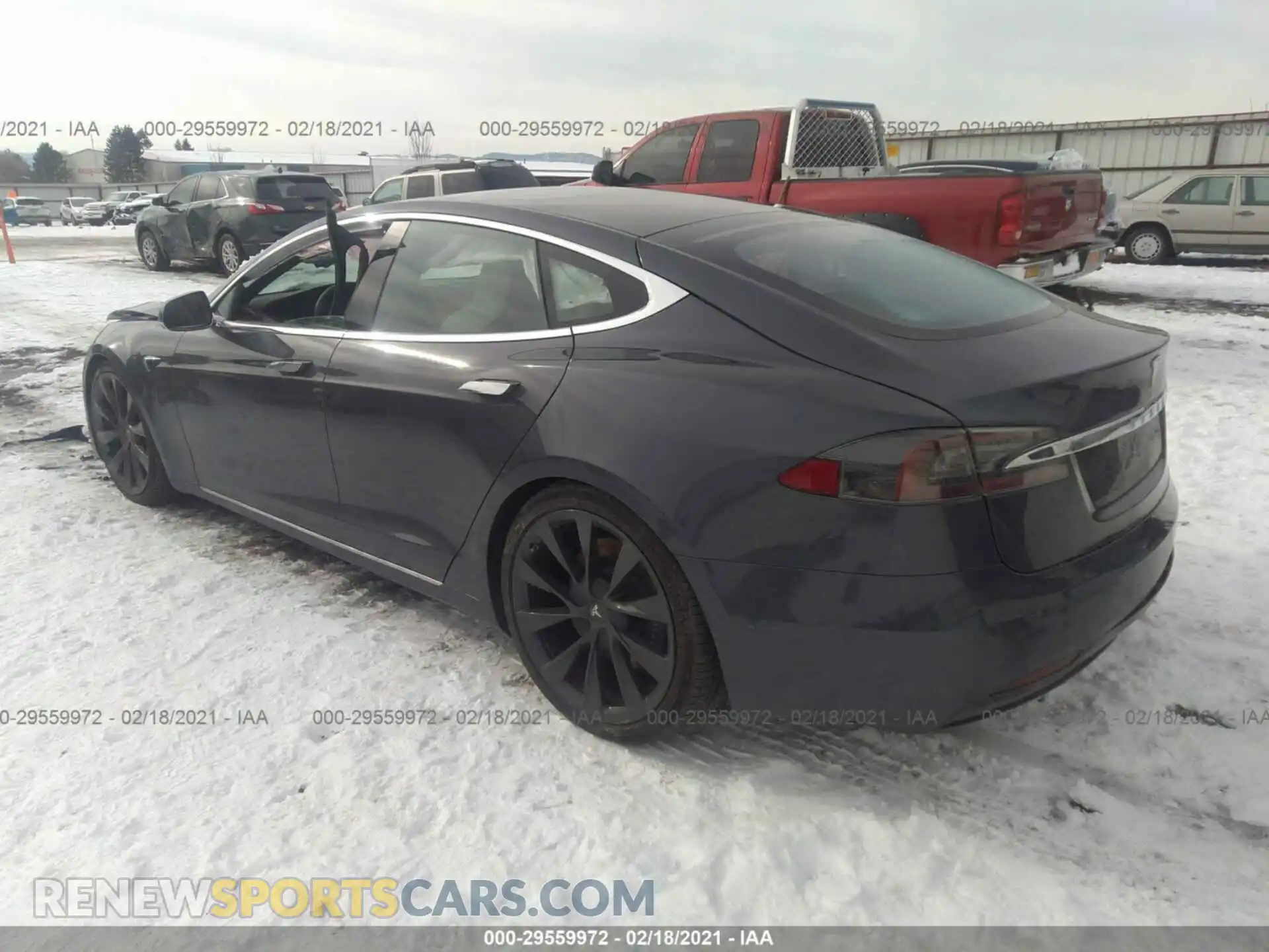3 Photograph of a damaged car 5YJSA1E28KF334674 TESLA MODEL S 2019