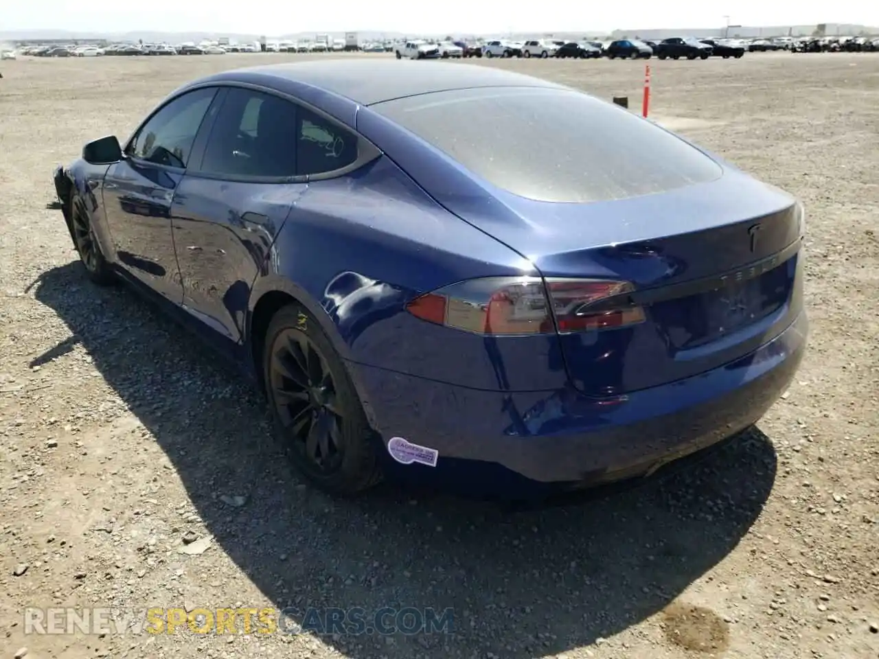 3 Photograph of a damaged car 5YJSA1E2XKF299989 TESLA MODEL S 2019