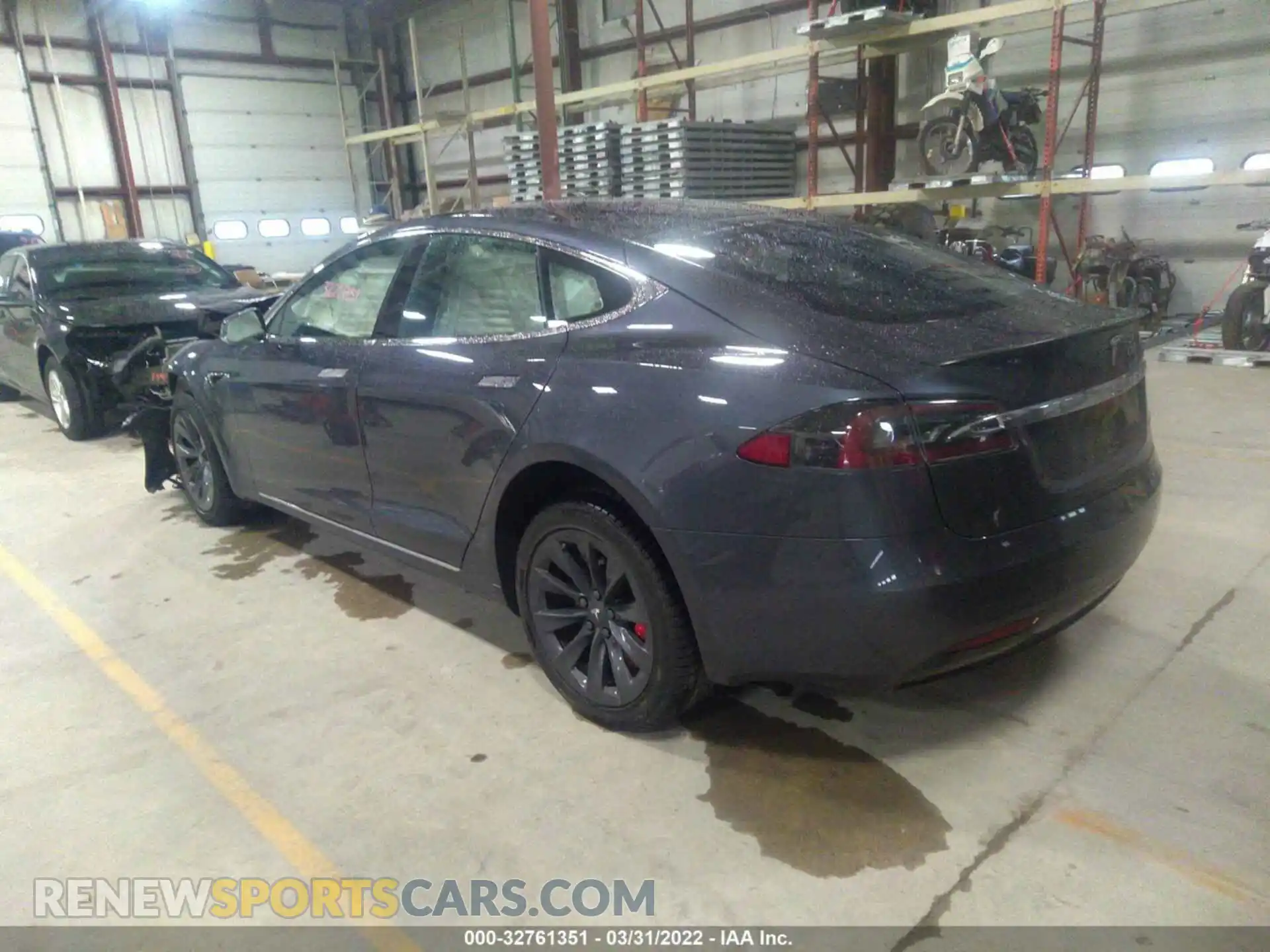 3 Photograph of a damaged car 5YJSA1E41KF331990 TESLA MODEL S 2019