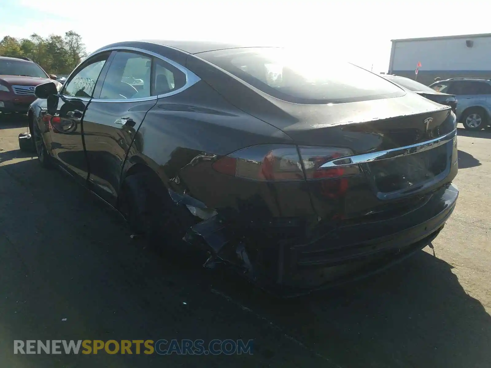3 Photograph of a damaged car 5YJSA1E49KF337374 TESLA MODEL S 2019