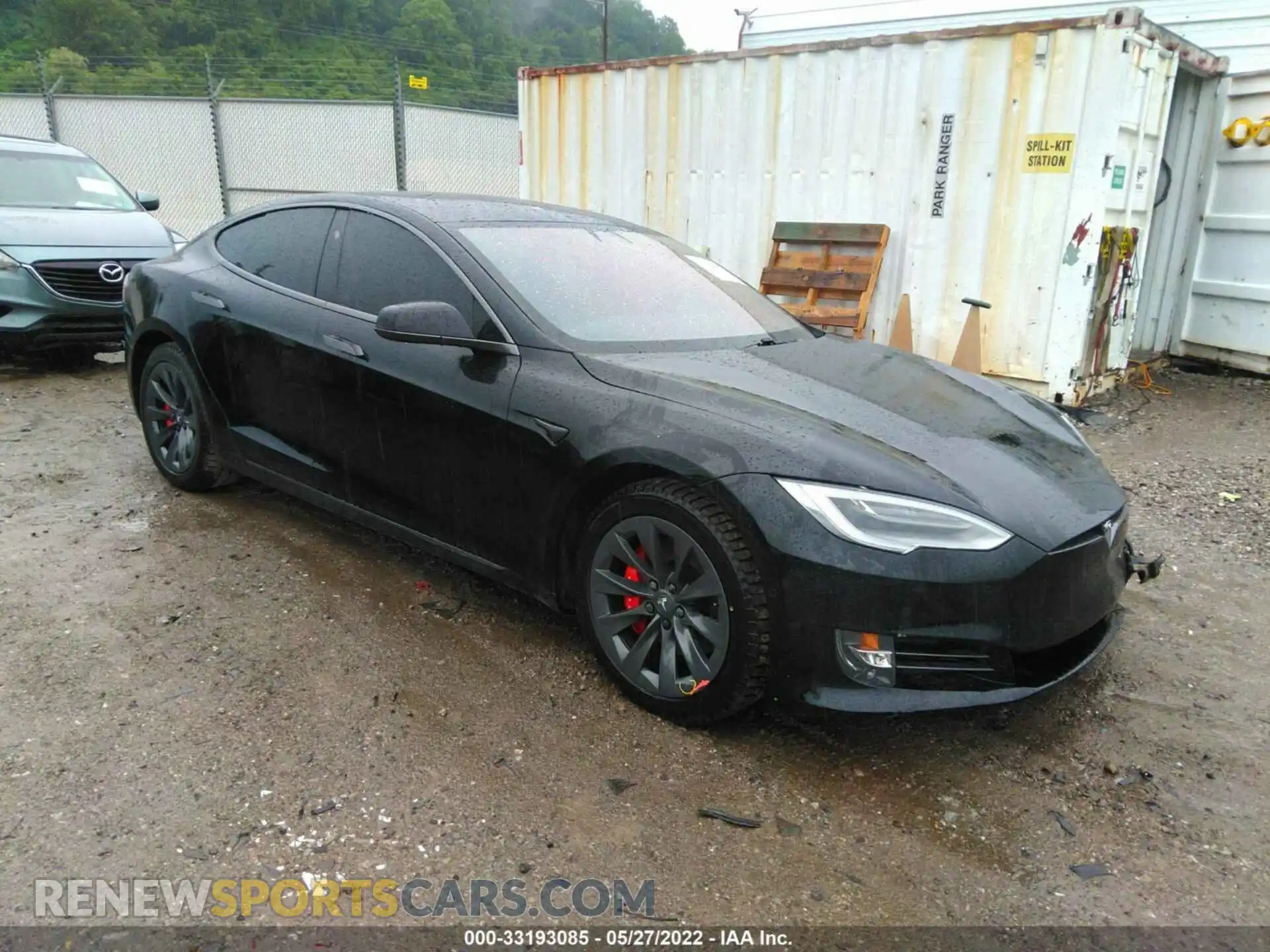 1 fotografías del automóvil dañado 5YJSA1E4XKF330398 TESLA MODEL S 2019