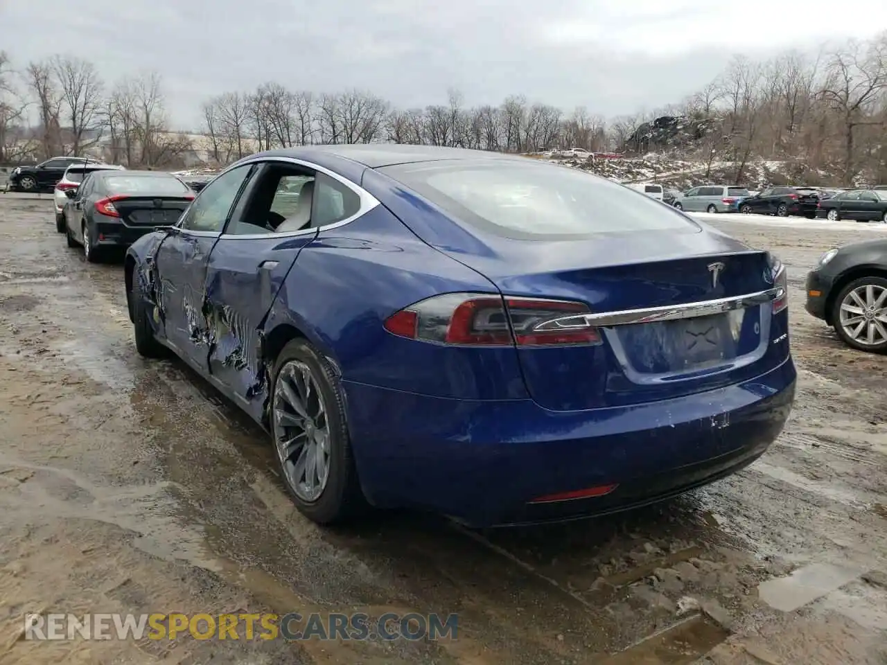 3 Photograph of a damaged car 5YJSA1E20LF354886 TESLA MODEL S 2020