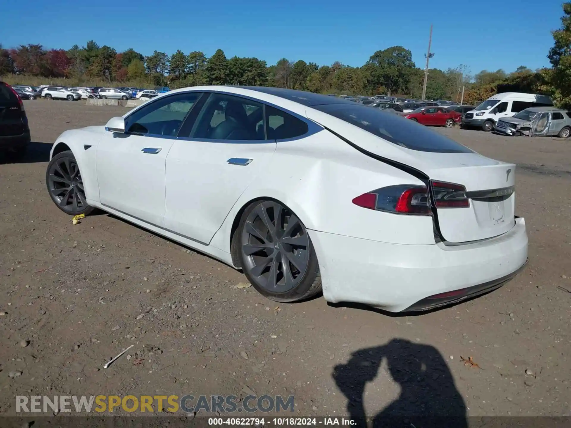 3 Photograph of a damaged car 5YJSA1E21LF411791 TESLA MODEL S 2020