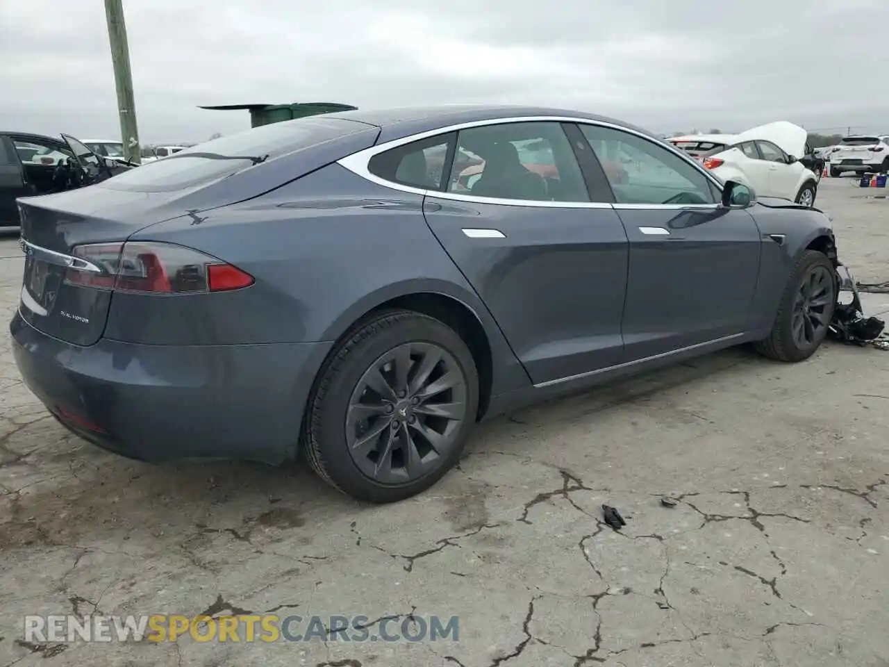 3 Фотография поврежденного автомобиля 5YJSA1E22LF369714 TESLA MODEL S 2020