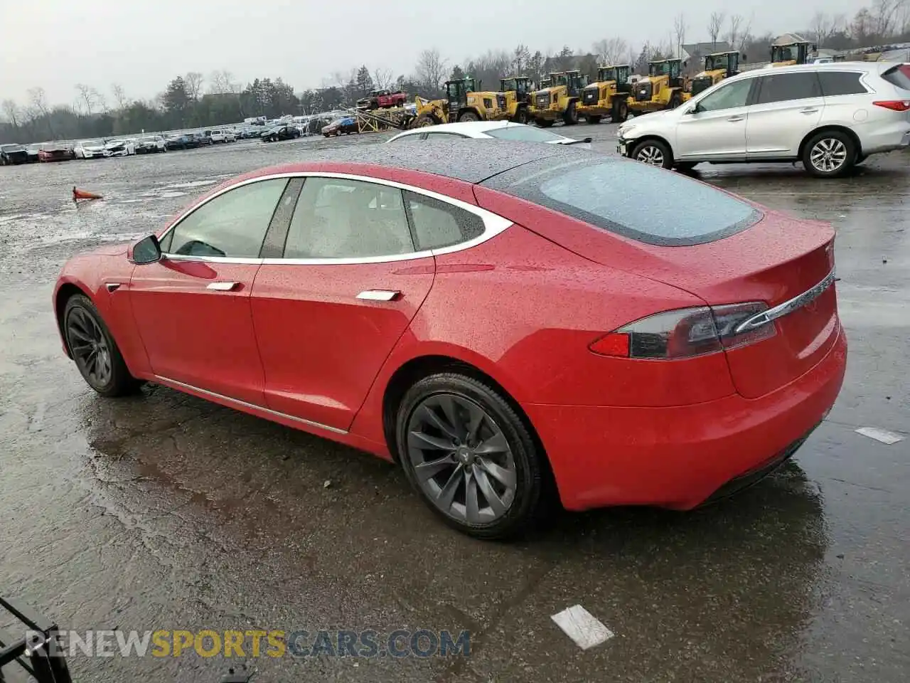 2 Photograph of a damaged car 5YJSA1E23LF356485 TESLA MODEL S 2020
