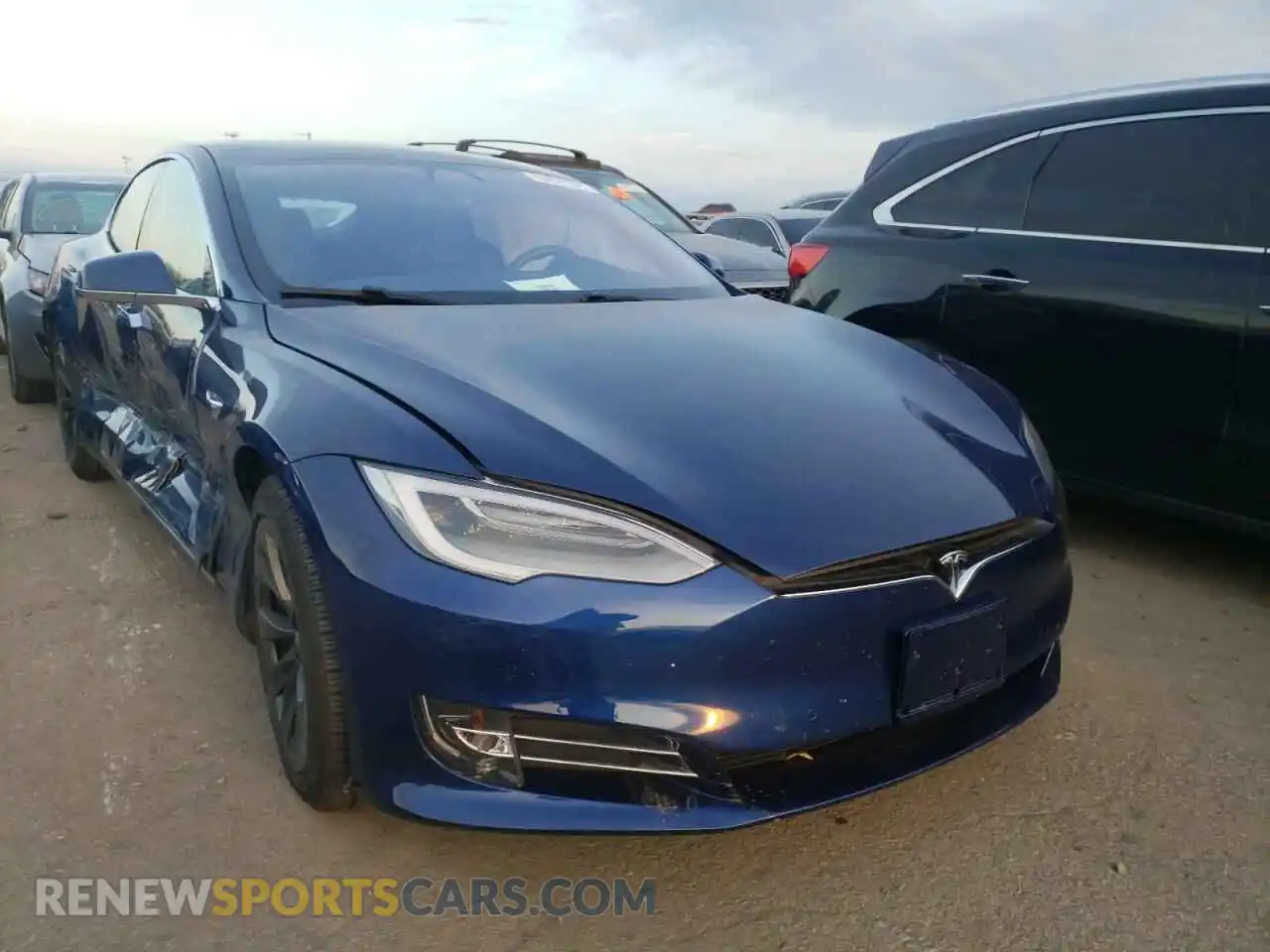 1 Photograph of a damaged car 5YJSA1E23LF361010 TESLA MODEL S 2020