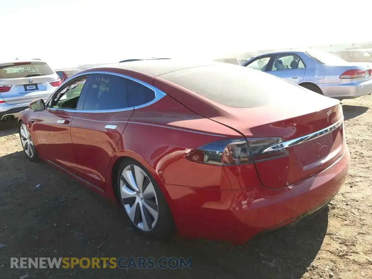 3 Photograph of a damaged car 5YJSA1E23LF401148 TESLA MODEL S 2020