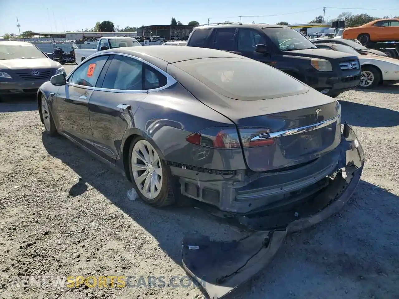 3 Photograph of a damaged car 5YJSA1E27LF363987 TESLA MODEL S 2020