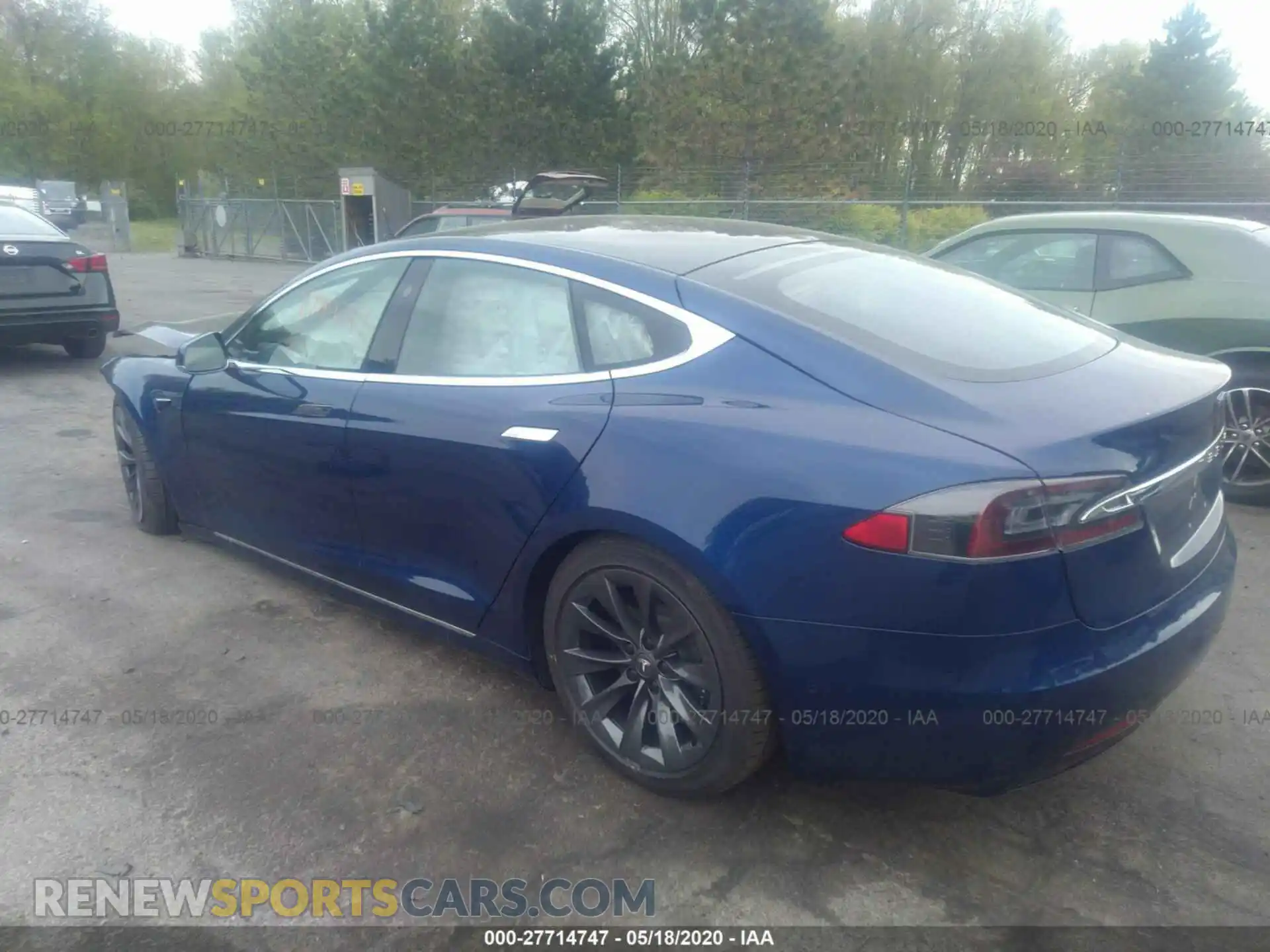 3 Photograph of a damaged car 5YJSA1E27LF369434 TESLA MODEL S 2020