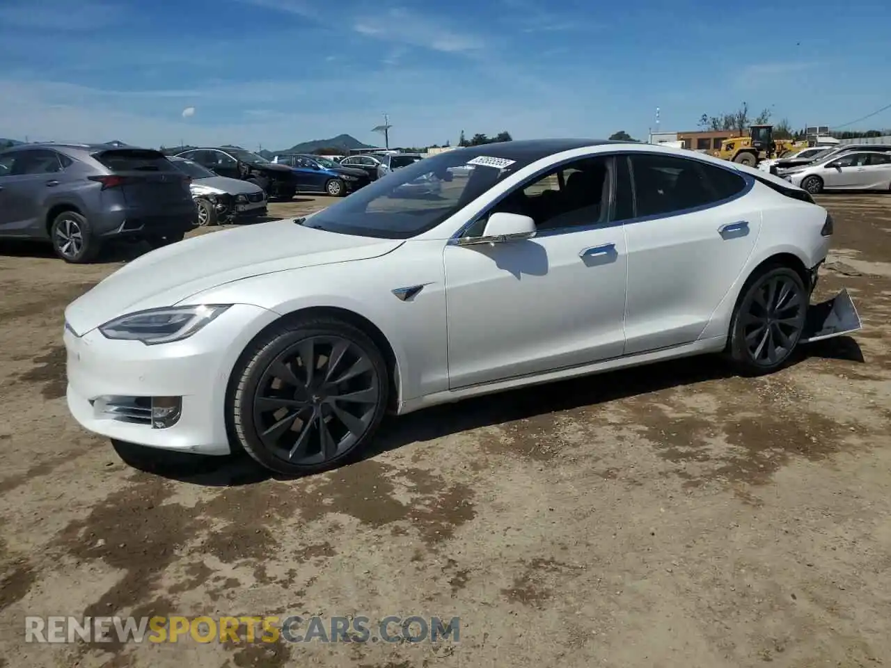 1 Photograph of a damaged car 5YJSA1E29LF365241 TESLA MODEL S 2020