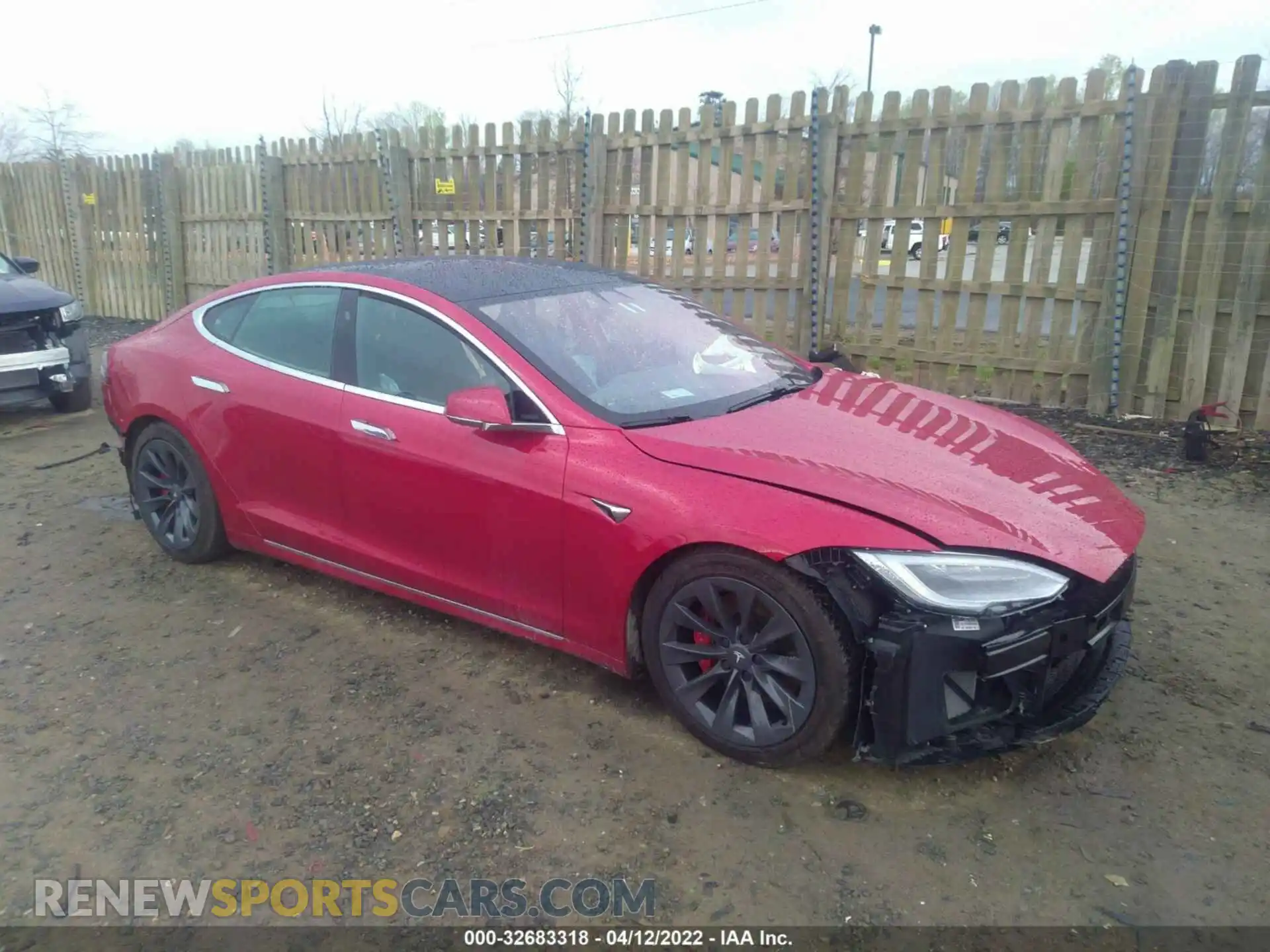 1 Photograph of a damaged car 5YJSA1E46LF364243 TESLA MODEL S 2020
