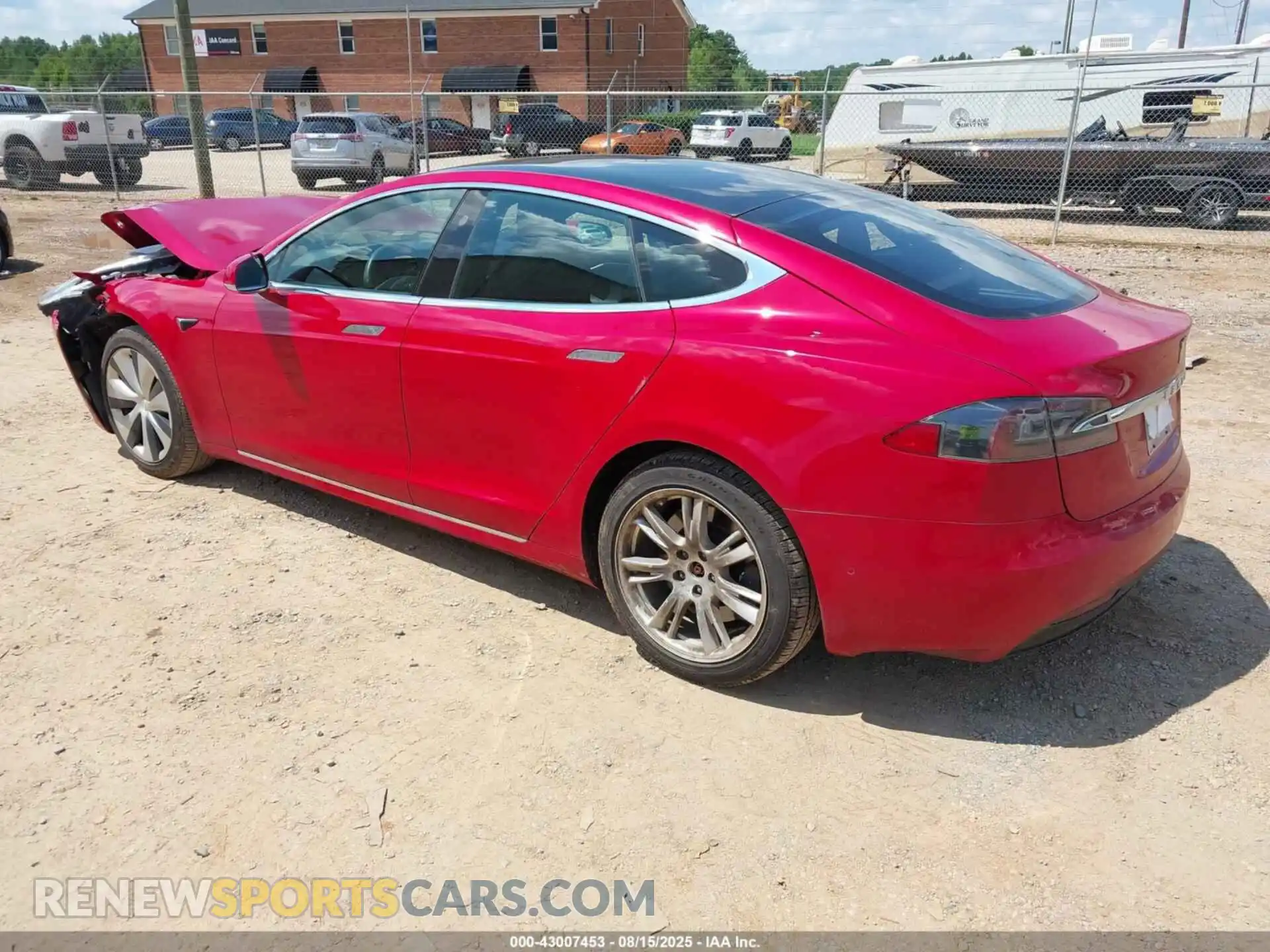 3 Photograph of a damaged car 5YJSA1E24MF423659 TESLA MODEL S 2021
